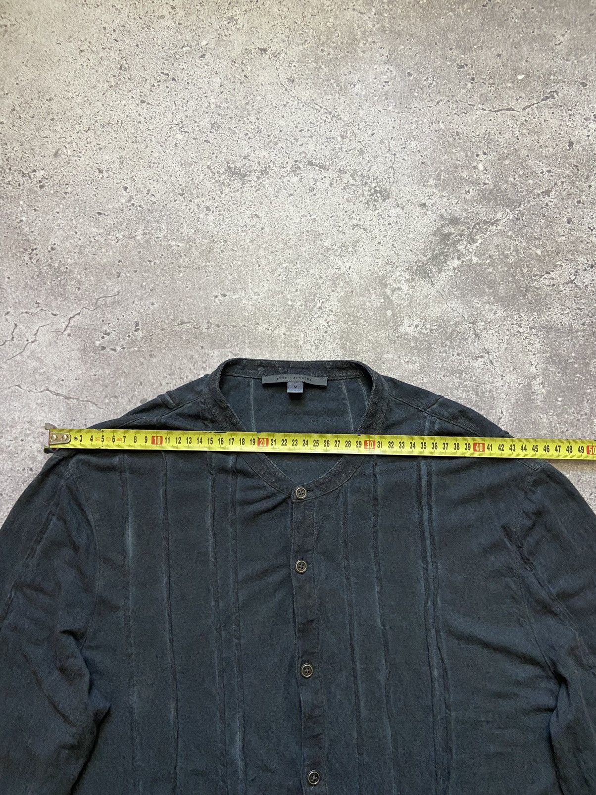 John Varvatos John Varvatos linen shirt avant-garde Size US M / EU 48-50 / 2 - 11 Thumbnail