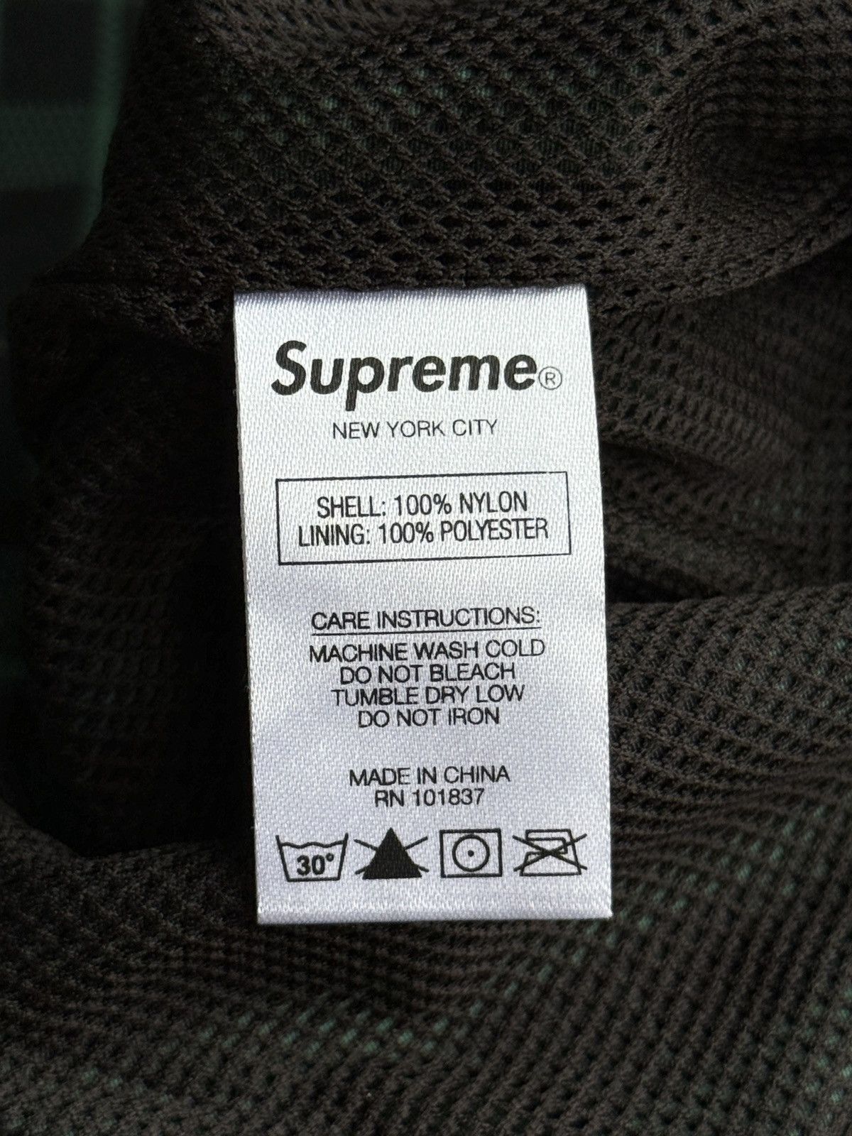 Supreme Supreme Plaid Nylon Trackpants FW18 Size US 34 / EU 50 - 7 Thumbnail