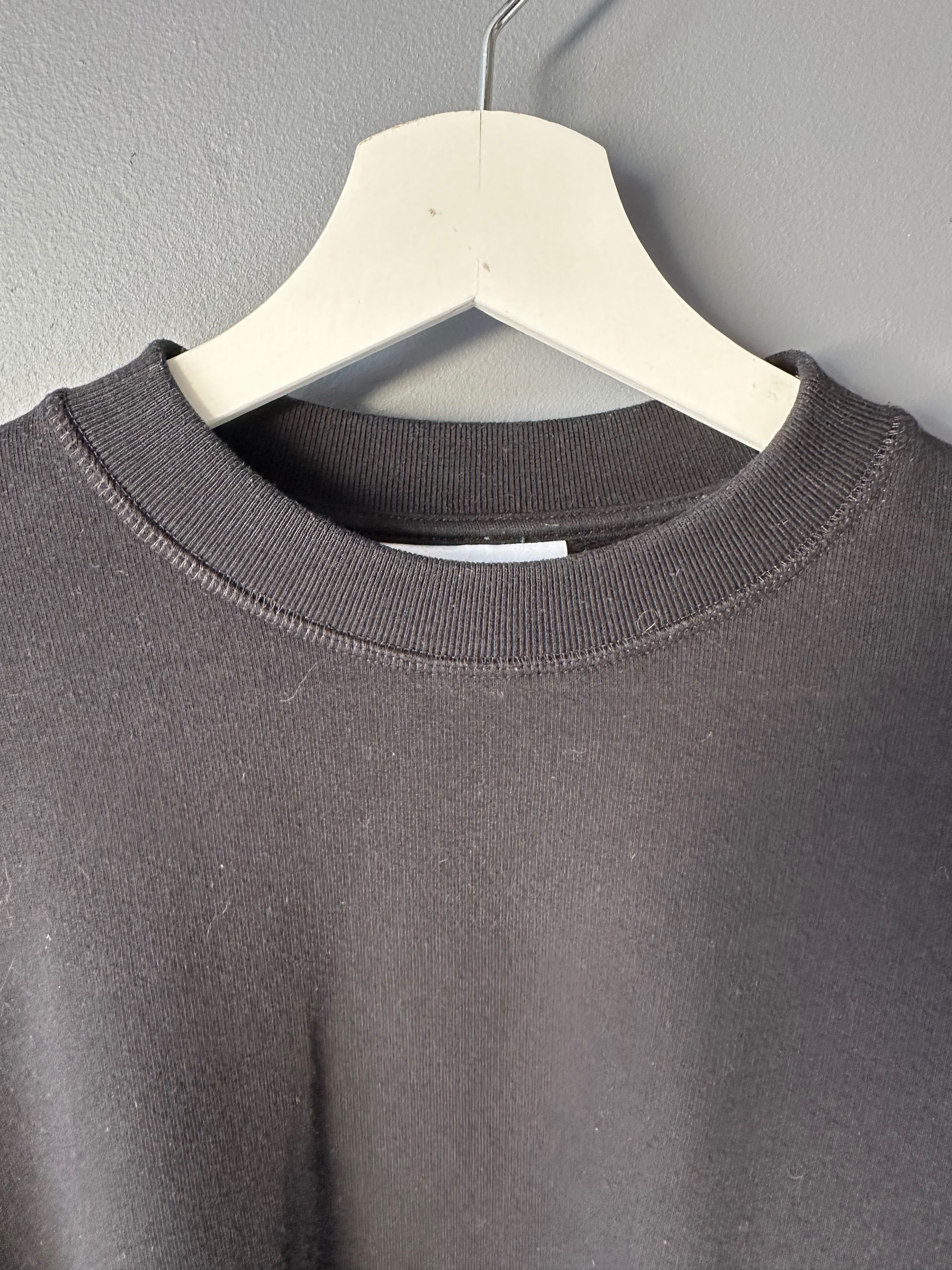 Ganni Ganni Software Black Sweatshirt Black Logo Balloon Sleeve Size M / US 6-8 / IT 42-44 - 5 Thumbnail