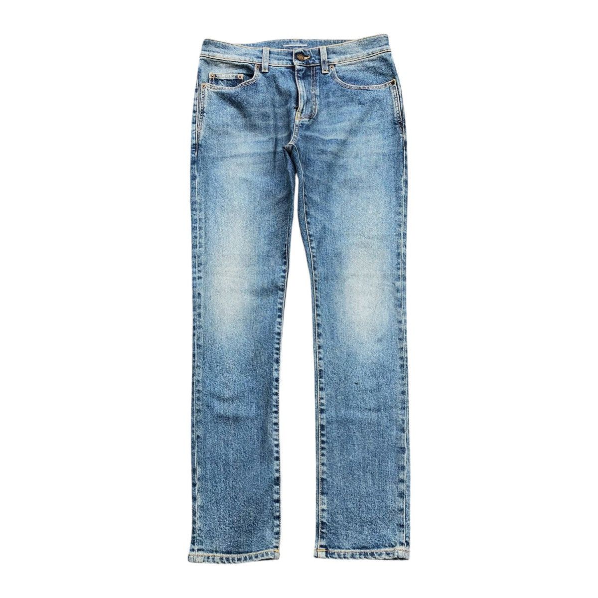 Saint Laurent Paris Saint Laurent Paris D21 M/SK-MW Skinny Jeans Size US 30 / EU 46 - 1 Thumbnail