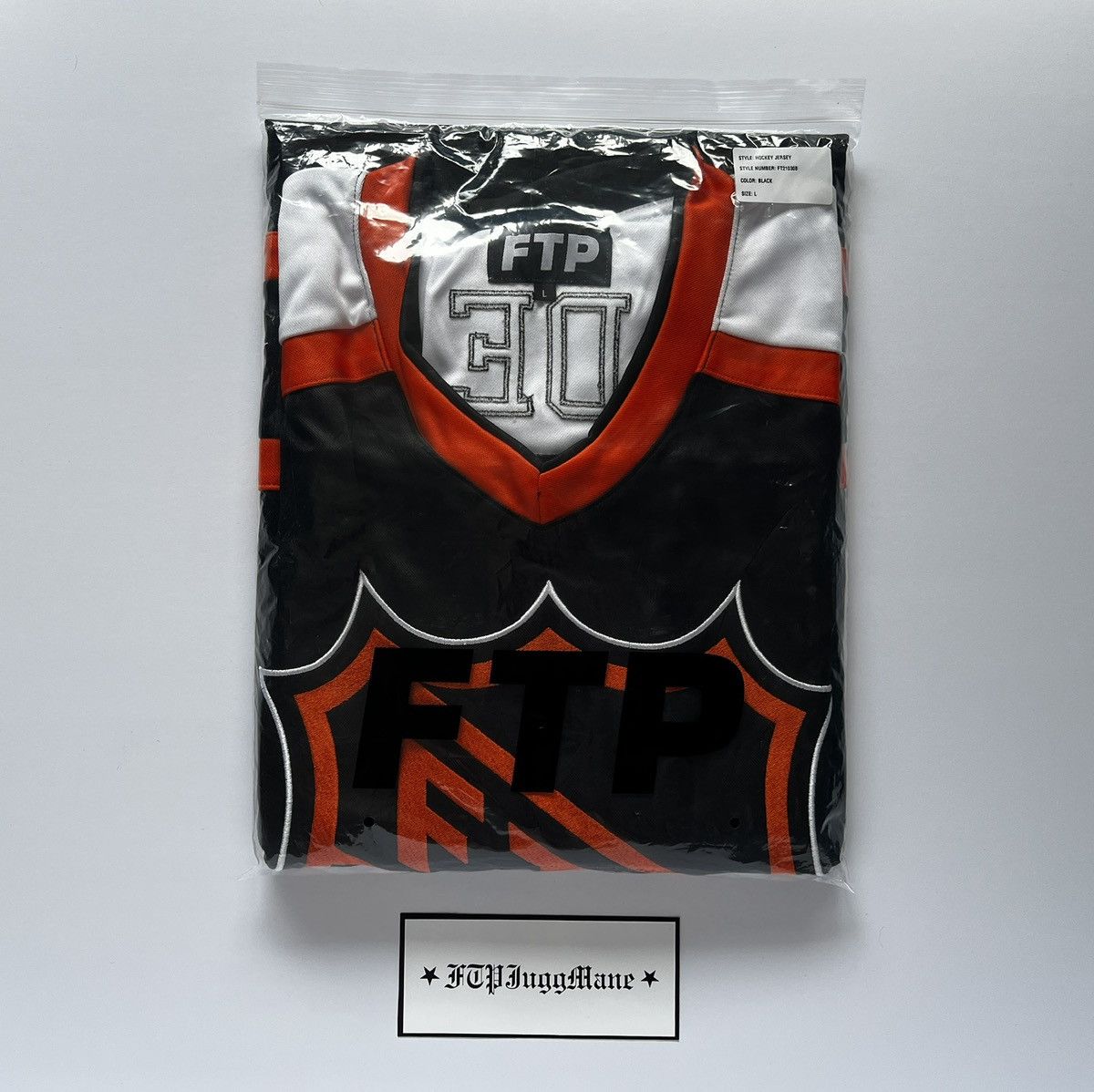 Fuck The Population FTP Made In Hell Hockey Jersey Fuck the Population G59 Large Size US L / EU 52-54 / 3 - 1 Thumbnail