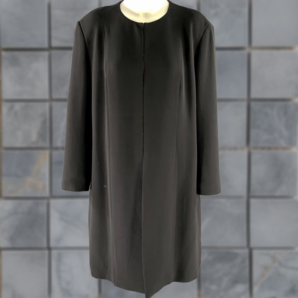 The Row THE ROW Cardigan Black Silk Size 14 Womens Size XL / US 12-14 / IT 48-50 - 1 Thumbnail