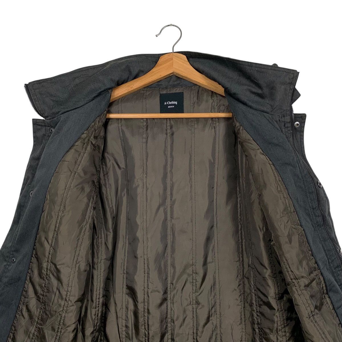 Japanese Brand Japanese Brand A-Clothing Hooded Jacket Size US M / EU 48-50 / 2 - 13 Thumbnail