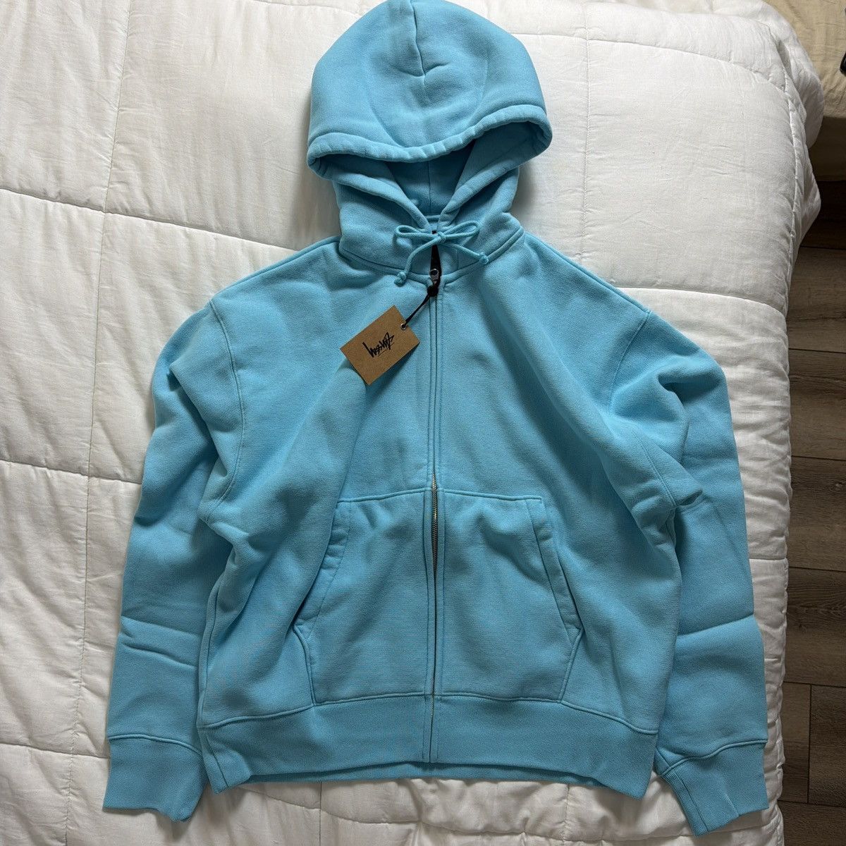 Stussy SS2026 Stussy zip up hoodie Size US L / EU 52-54 / 3 - 3 Thumbnail