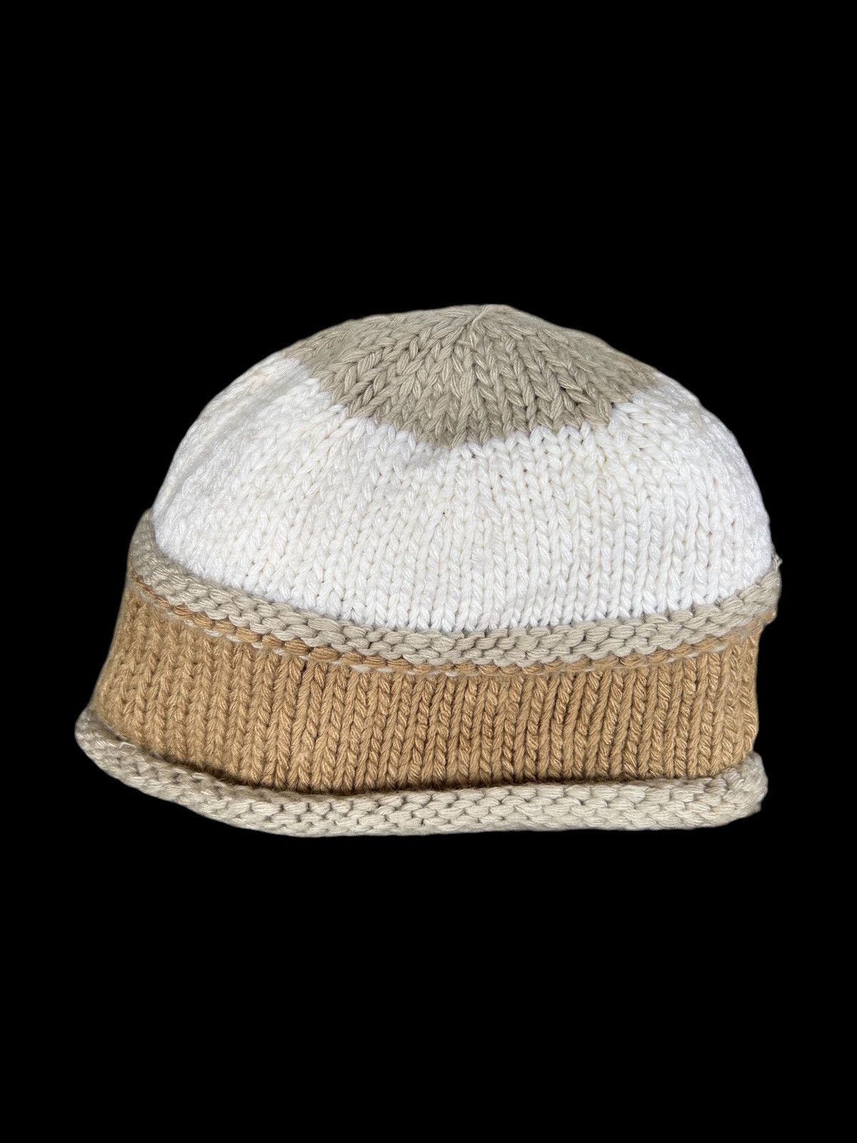 Japanese Brand × Kapital × Vintage Crochet Knitted handmade Beanie Hats ☠️☠️ Size ONE SIZE - 4 Thumbnail