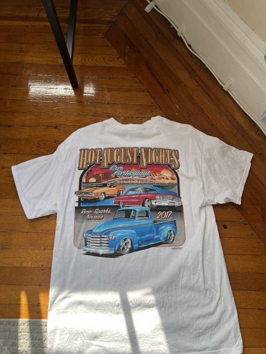 Vintage Vintage x Car White Shirt Size US L / EU 52-54 / 3 - 1 Thumbnail