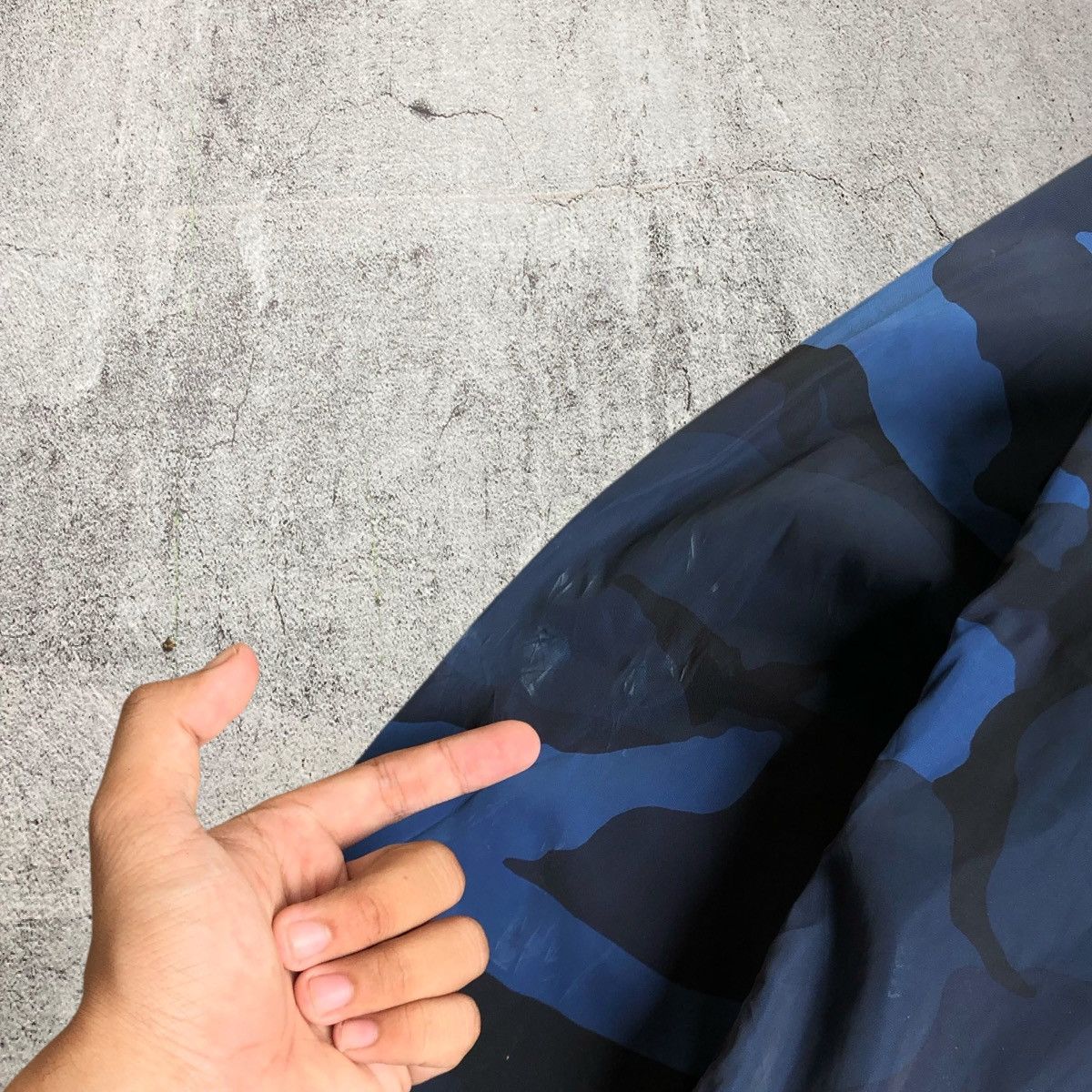 Coach Coach New York Luxury Camouflage Navy Windbreaker Jacket Size US XL / EU 56 / 4 - 7 Thumbnail