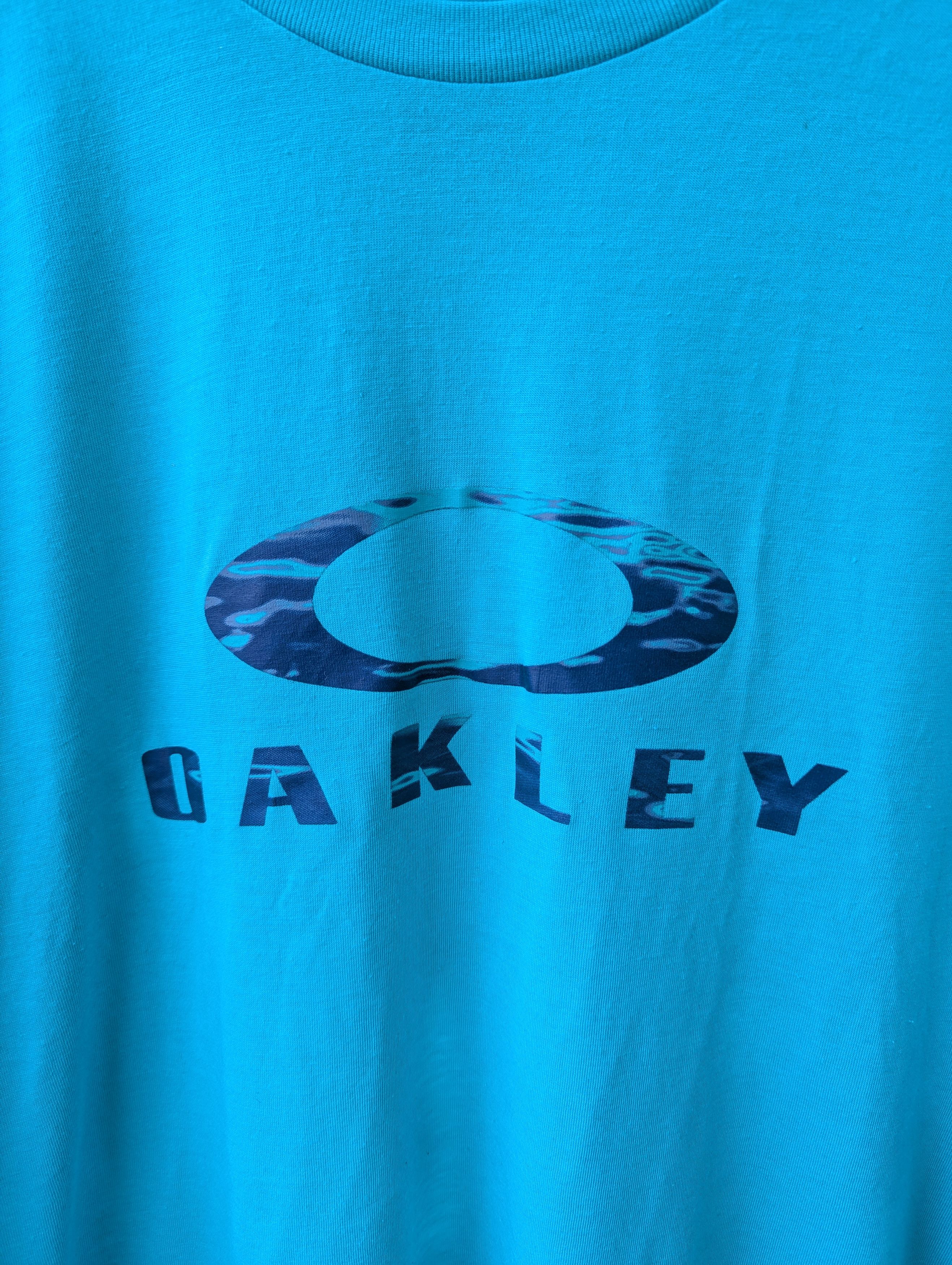 Oakley Oakley Water Ellipse Blue Turquoise Tshirt Size US XXL / EU 58 / 5 - 2 Thumbnail