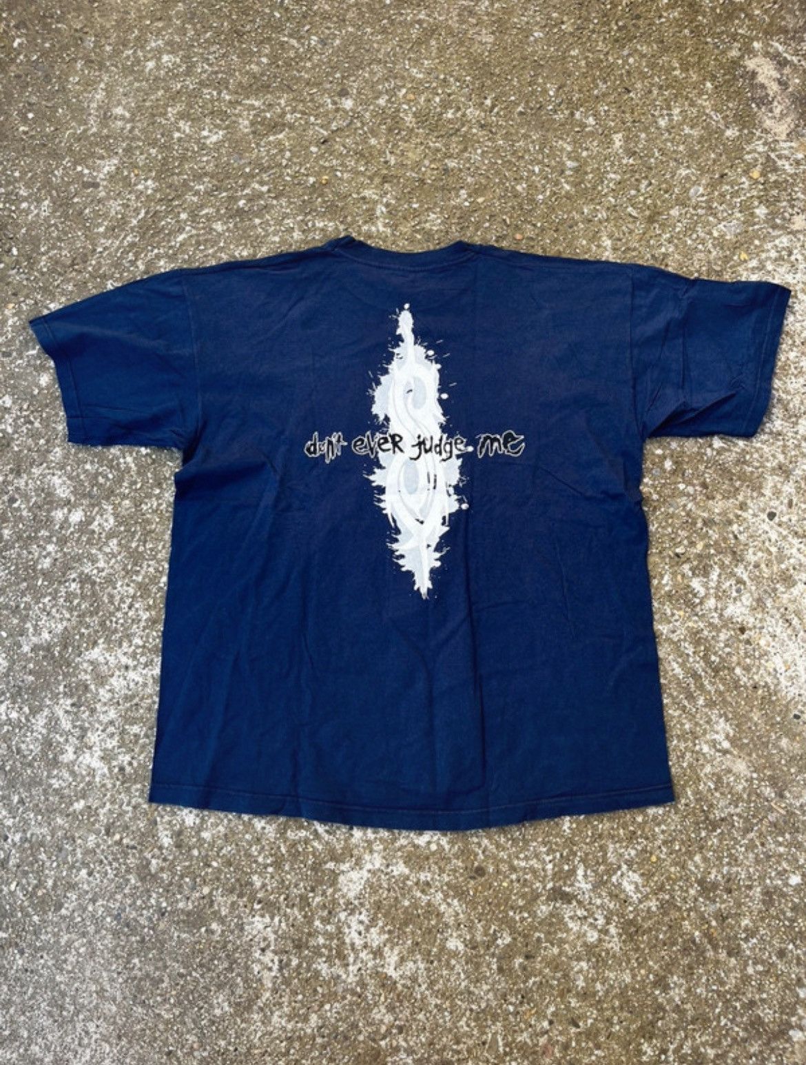 Band Tees × Vintage Authentic vintage 1999 Slipknot Don't Ever Judge Me TShirt Size US XL / EU 56 / 4 - 4 Thumbnail