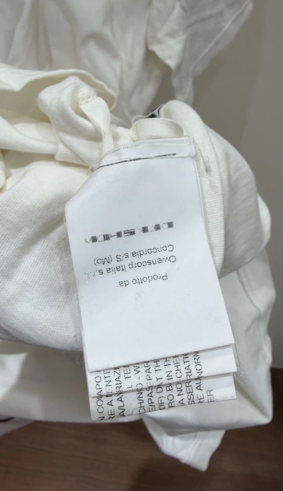 Rick Owens Rick Owens DRKSHDW white T-shirt Size US S / EU 44-46 / 1 - 2 Thumbnail