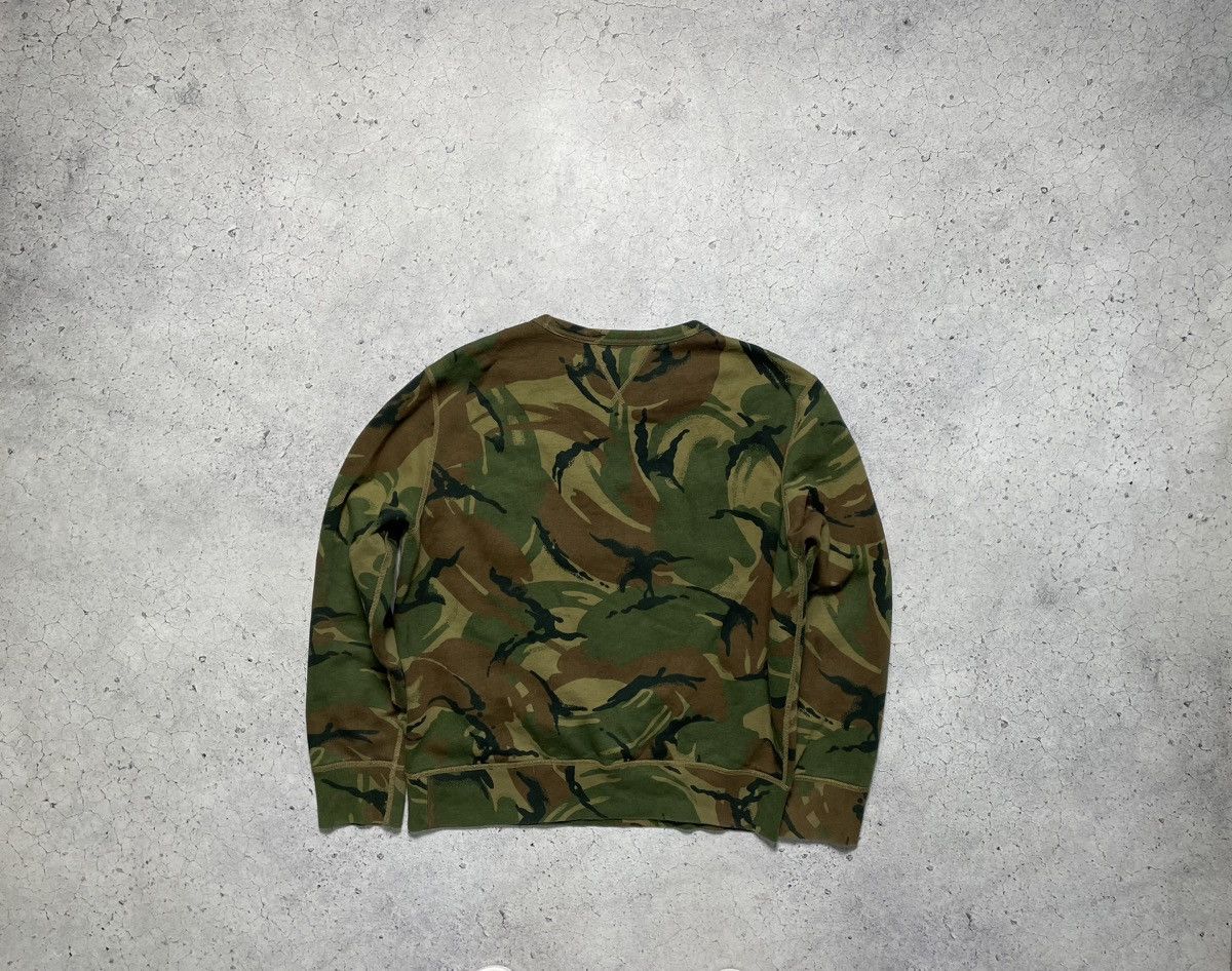 Polo Ralph Lauren Polo Ralph Lauren Vintage Big Logo Y2K Camo Sweatshirt Rare Size US M / EU 48-50 / 2 - 2 Thumbnail