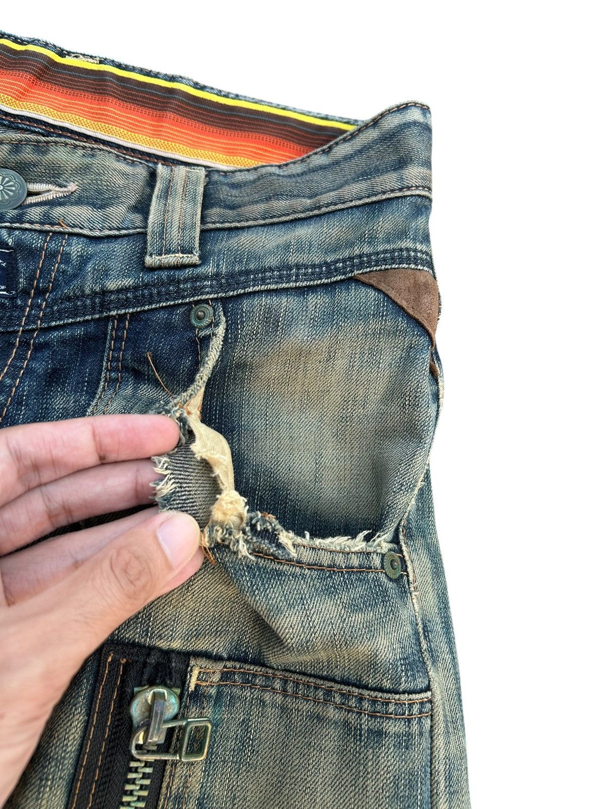 Kapital Thrashed Rusty Vintage Edwin Denim Jeans Size US 29 - 10 Thumbnail