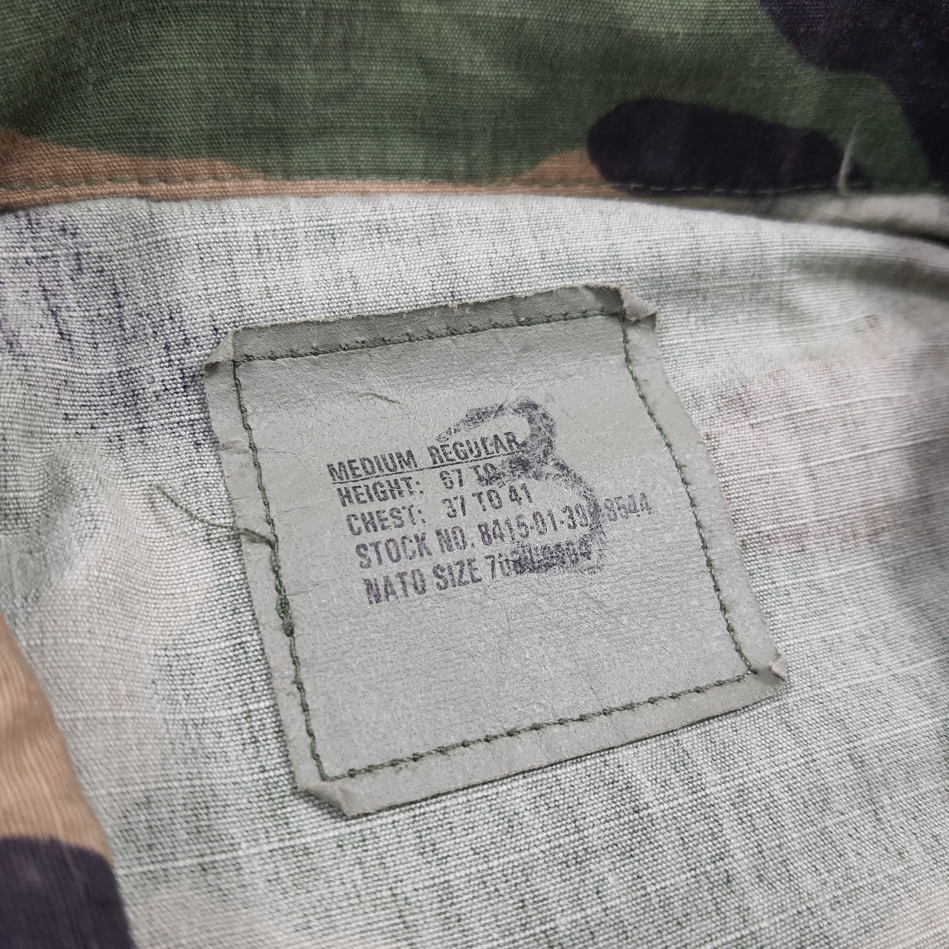 Vintage Vintage US Army Woodland Camouflage Camo BDU Jacket C305N19 Size US L / EU 52-54 / 3 - 4 Thumbnail