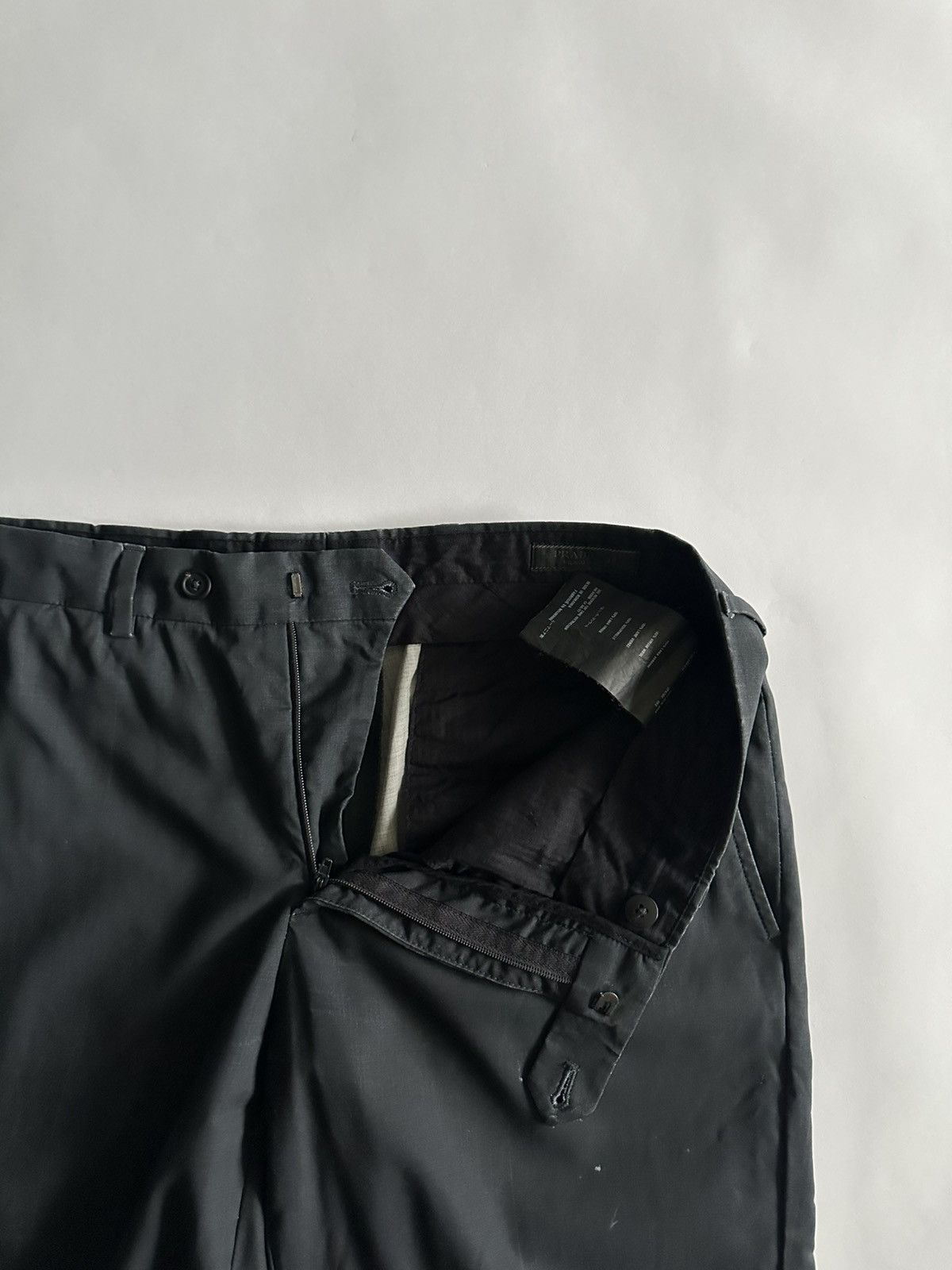 Prada Prada SS10 Coated Wool Pants Size US 32 / EU 48 - 9 Thumbnail