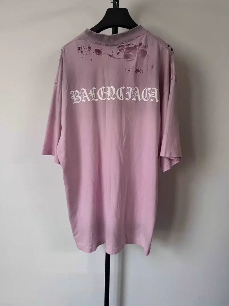 Balenciaga Balenciaga Wormhole Short Sleeve Tee Size US M / EU 48-50 / 2 - 1 Thumbnail