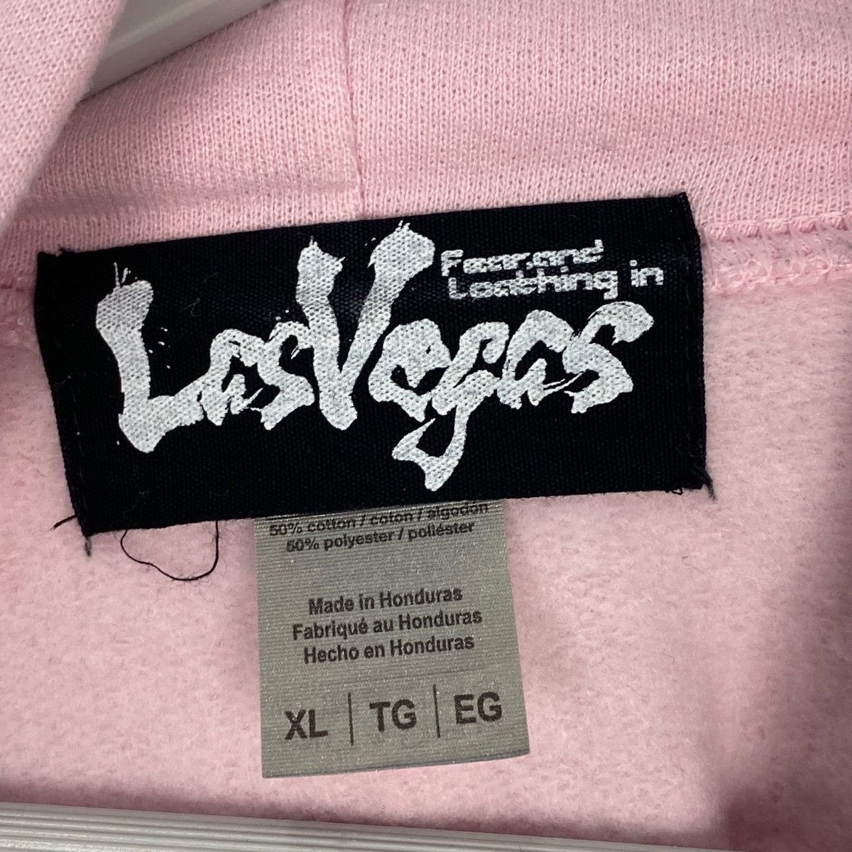 Other Vintage Fear And Loathing In Las Vegas Sweater Pink Big Logo Size US XL / EU 56 / 4 - 5 Thumbnail