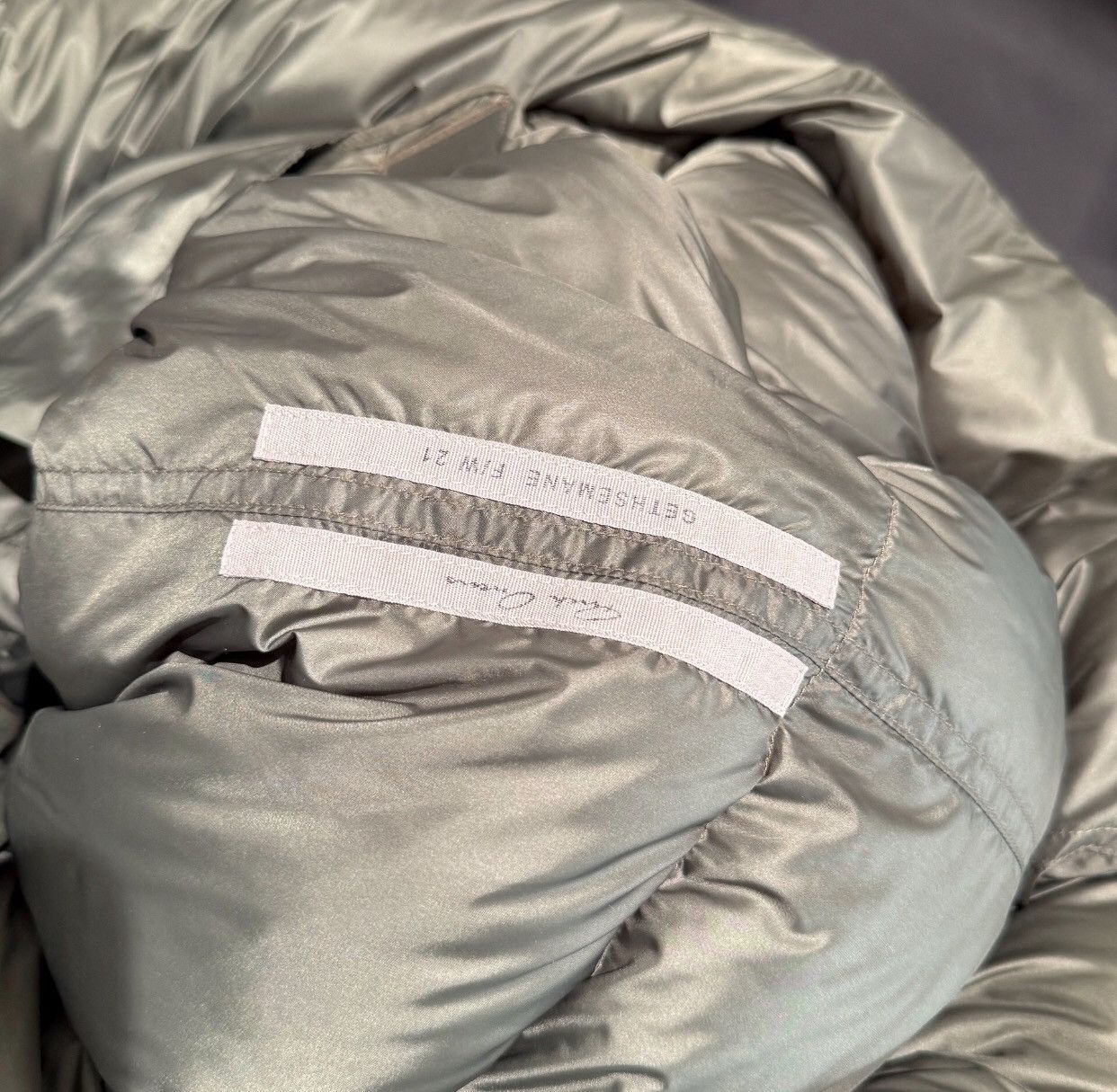 Rick Owens Rick owens mainline show style scarf down jacket2412- Size US M / EU 48-50 / 2 - 7 Thumbnail
