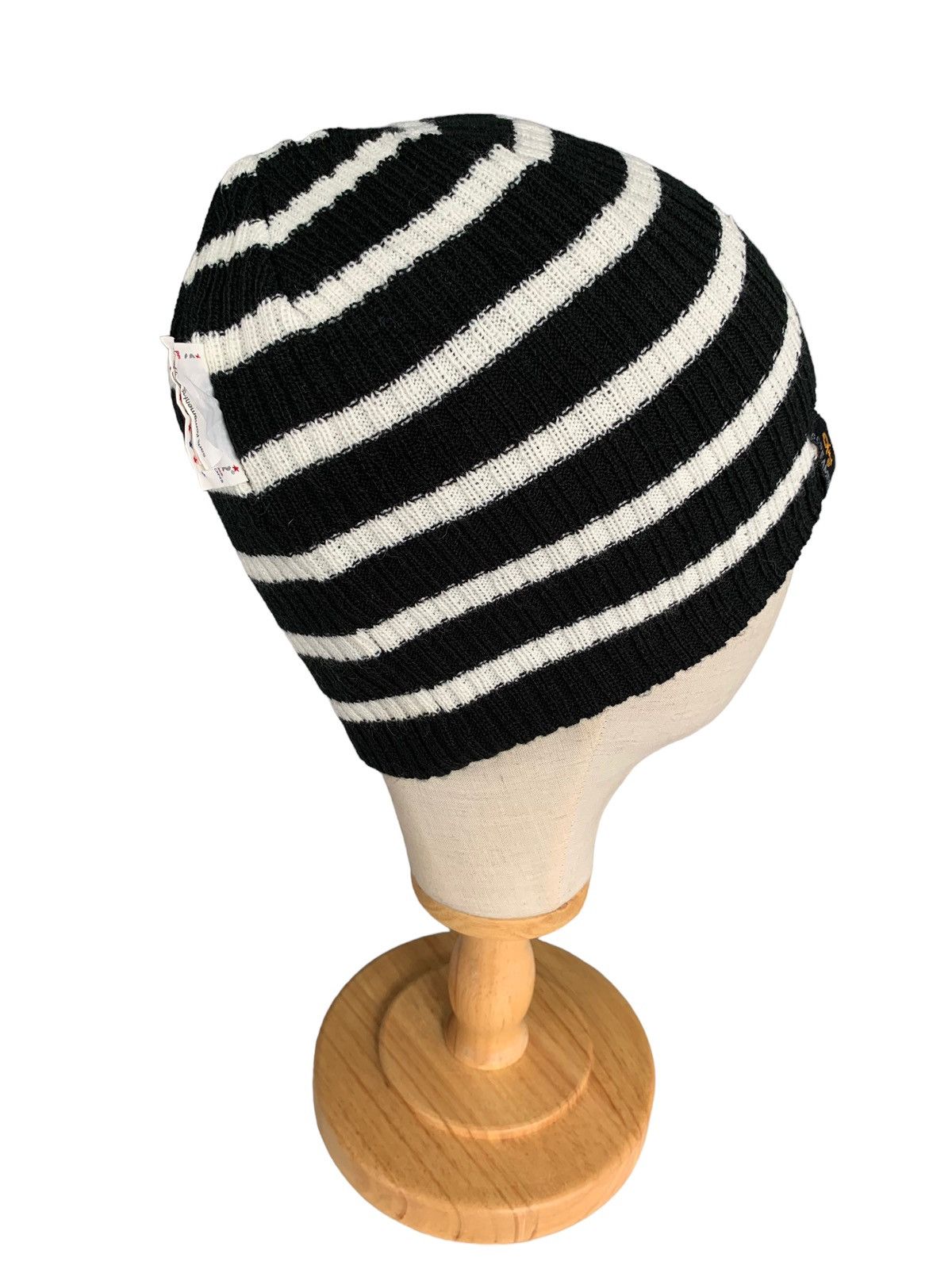 Japanese Brand × Vintage Screamer Stripes Reversible Rare Beanie Hats Size ONE SIZE - 5 Thumbnail