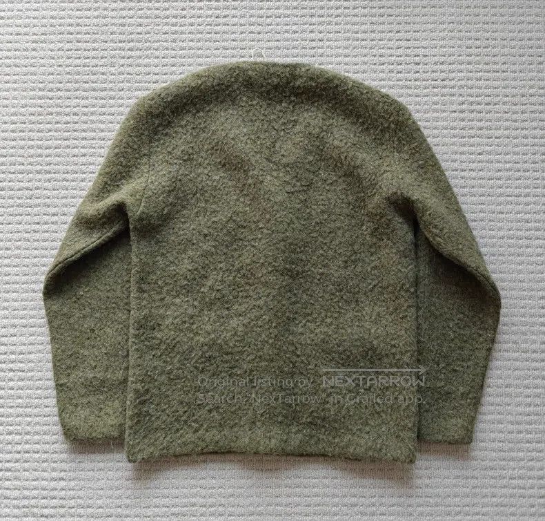 Our Legacy Our Legacy Avocado Green Button-Up Cardigan Jacket Size XS / US 0-2 / IT 36-38 - 4 Thumbnail