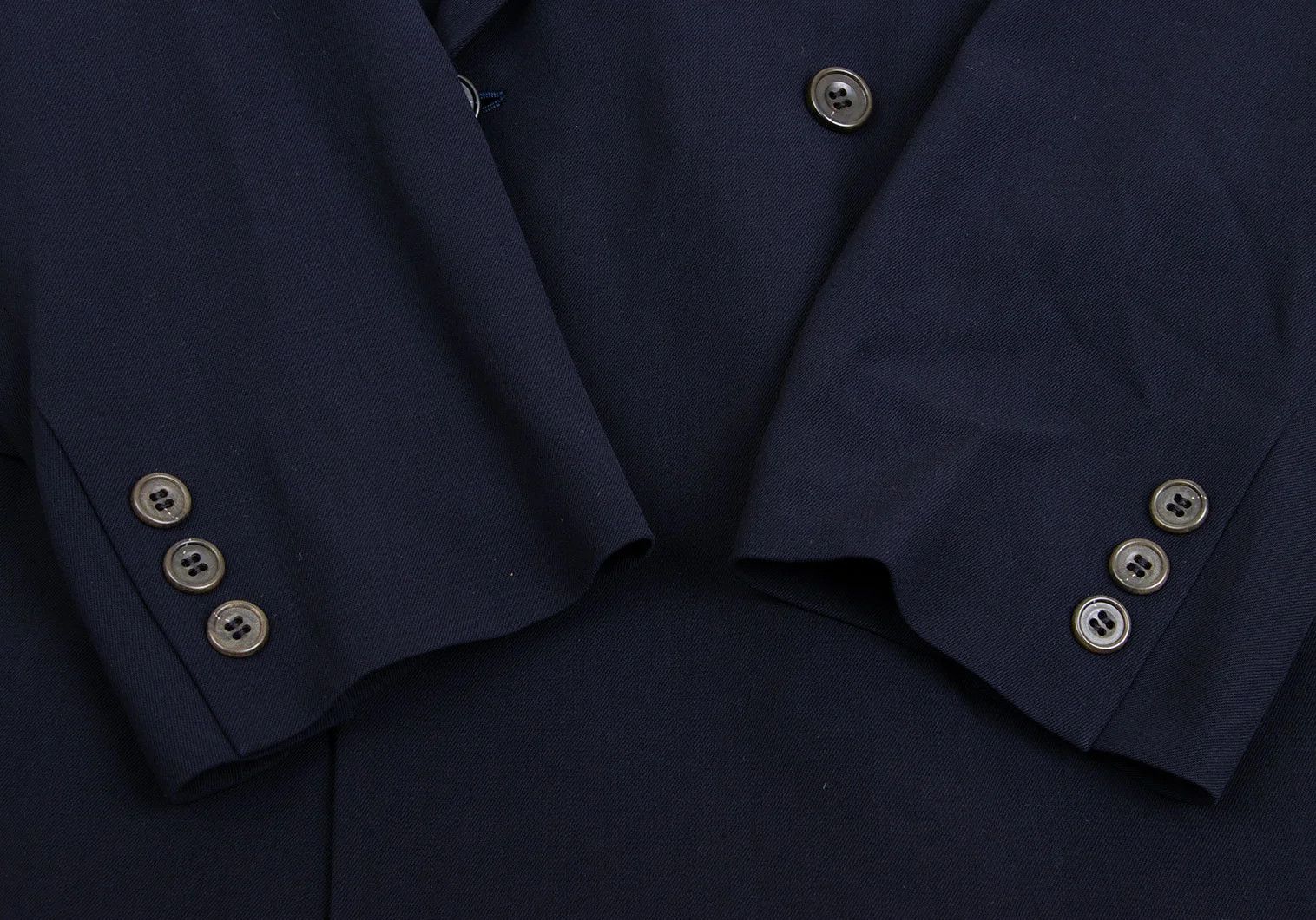 Jean Paul Gaultier Wool Double Jacket in Navy, Size 50 Size US M / EU 48-50 / 2 - 6 Thumbnail