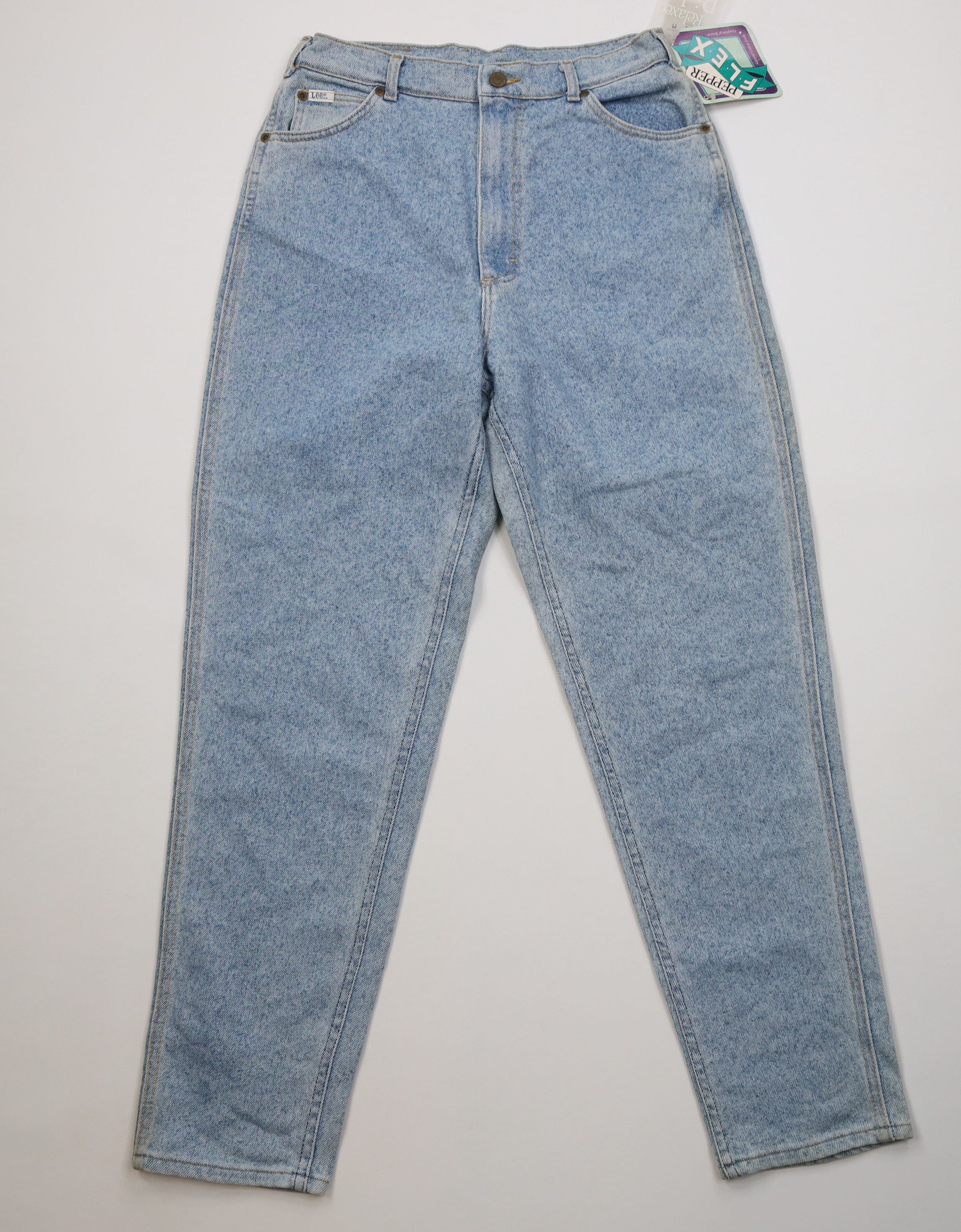 Lee Deadstock Vintage 90s Lee Fit Denim Jeans Blue Pepper USA Size 36" / US 14 / IT 50 - 1 Thumbnail