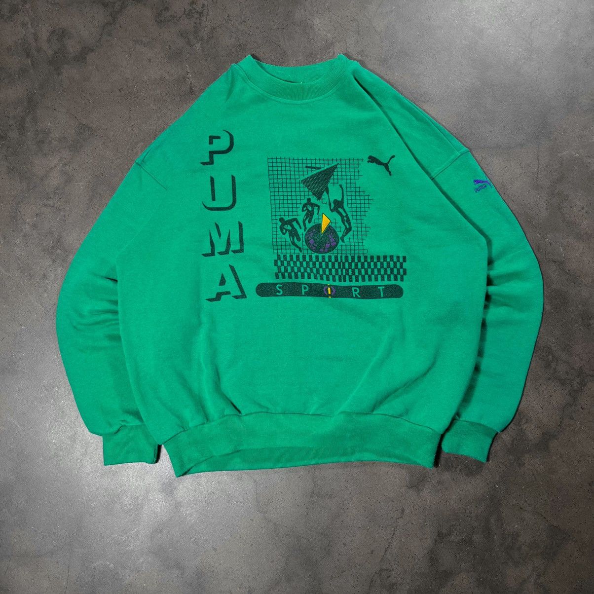 Puma Puma Sports 90s Vintage Sweatsuit Cotton Trackset Boxy Hype Size US XL / EU 56 / 4 - 2 Thumbnail