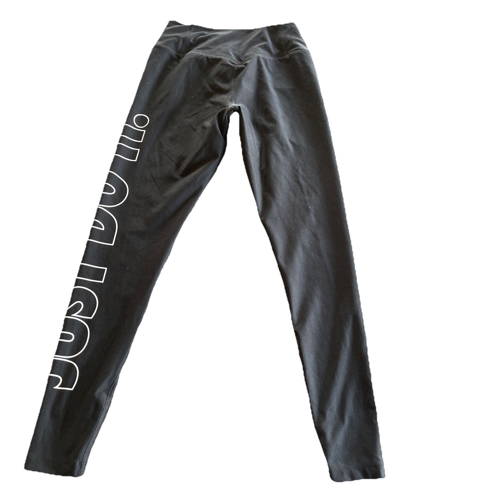 Nike Nike Dri-FIT Crop Running Leggings Blk Women's SZ Small Used Size 26" / US 2 / IT 38 - 3 Thumbnail