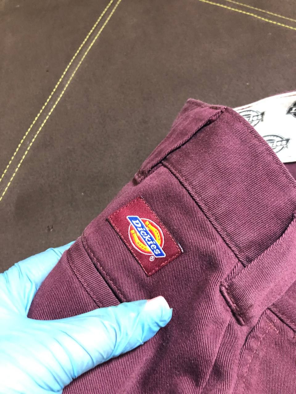 Dickies Dickies burgundy skateboarding long shorts capri Size US 30 / EU 46 - 11 Thumbnail