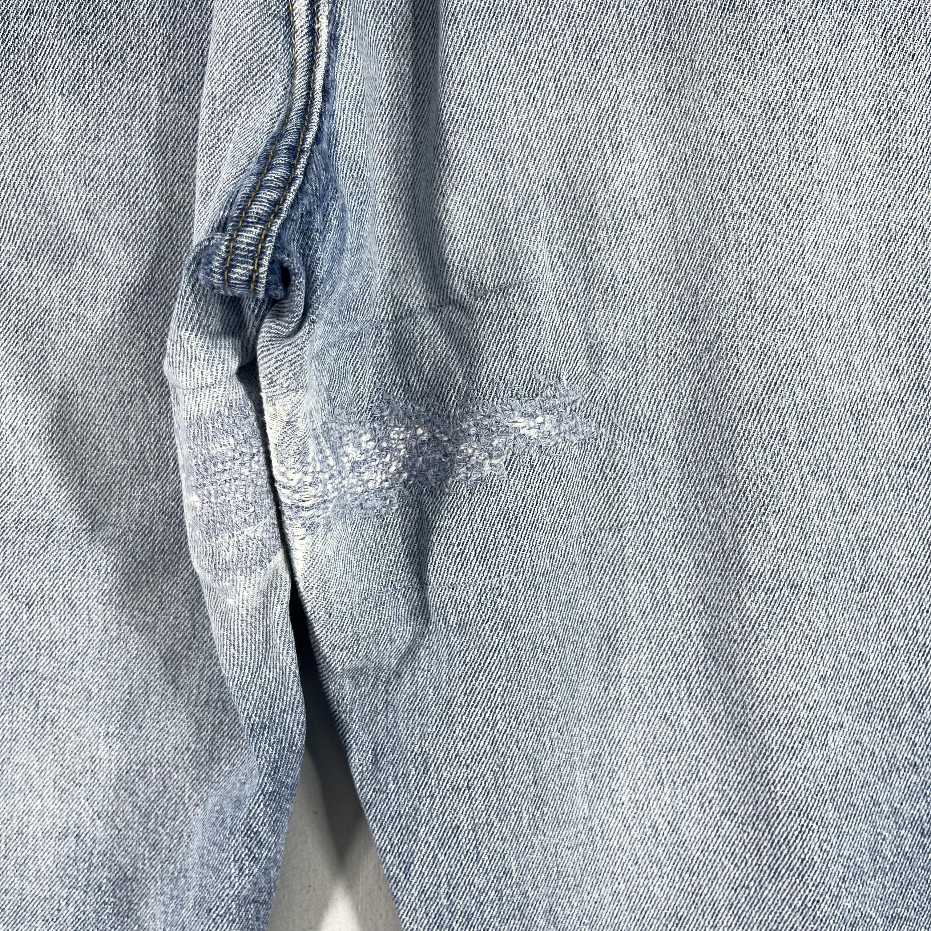 Lee Size 34 Vintage Distressed Lee High Waisted Petite Jeans Size 34" / US 12 / IT 48 - 10 Thumbnail