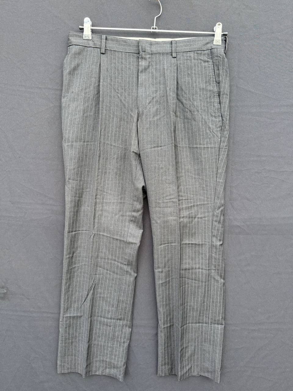 Other D'URBAN Loro Piana Tasmanian Grey Pinstripe Suit Size 38R - 5 Thumbnail