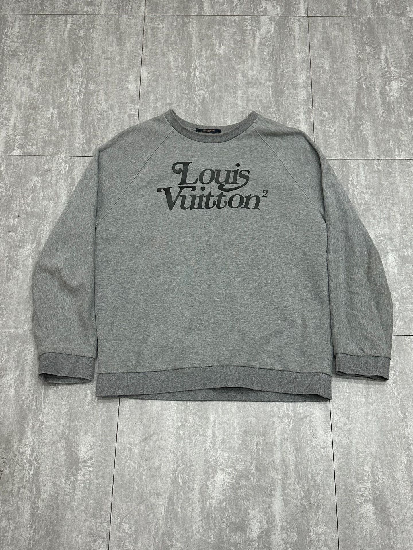 Louis Vuitton Louis Vuitton Retro Gray Hoodie xl Men Size US XL / EU 56 / 4 - 1 Thumbnail