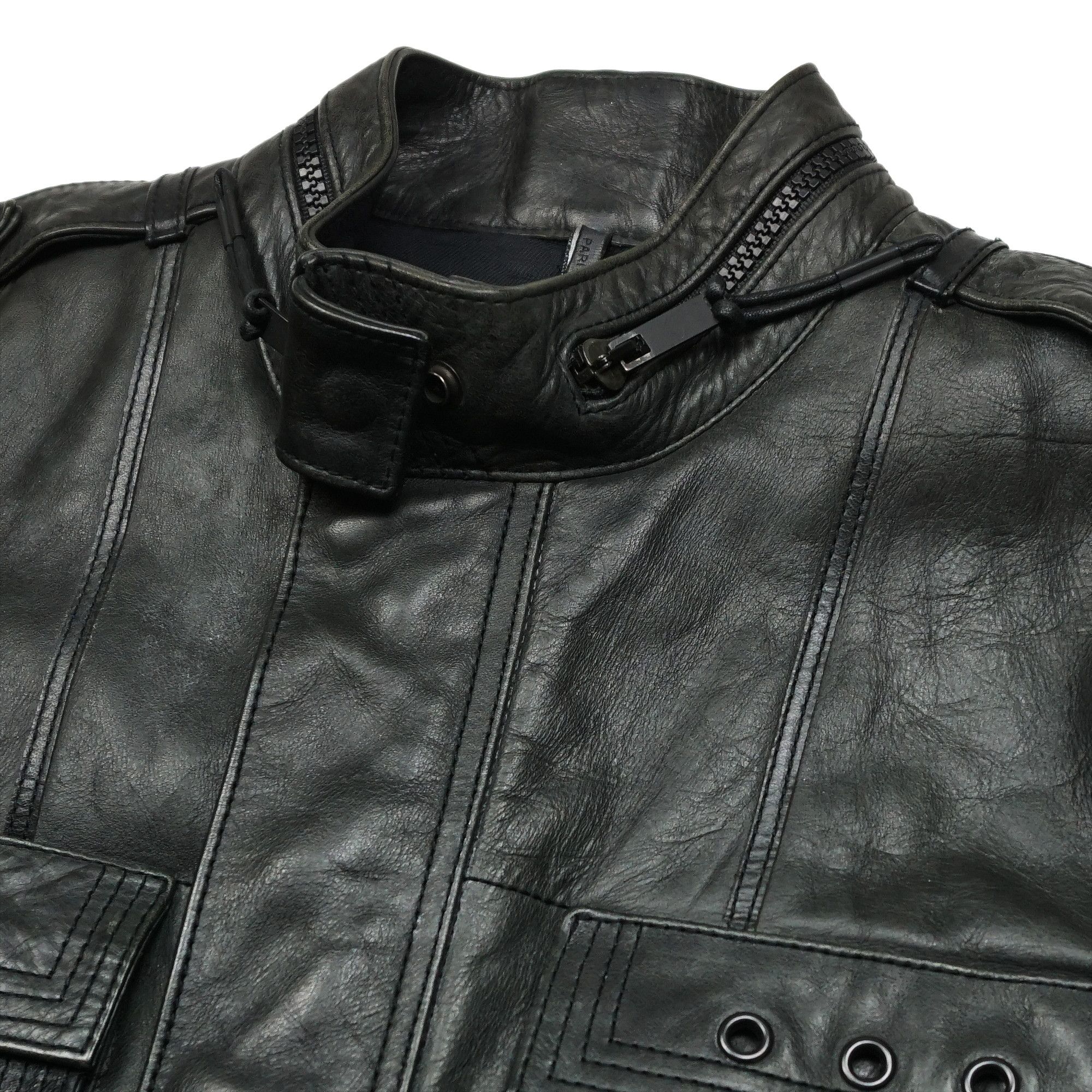 Dior Homme AW03 Luster Campaign M65 Leather Jacket