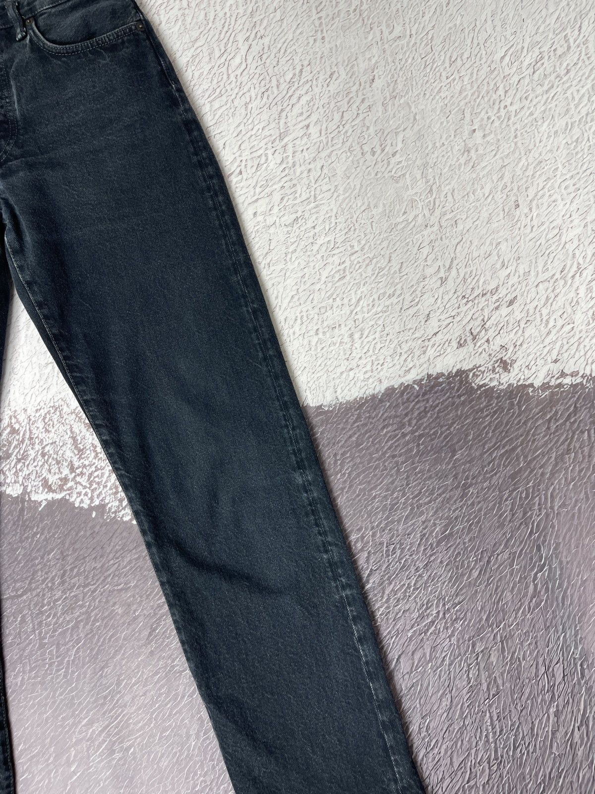 Acne Studios Acne Studios Bla Konst Jeans Black Overdye Fly Fits Unisex Size 27" / US 4 / IT 40 - 7 Thumbnail