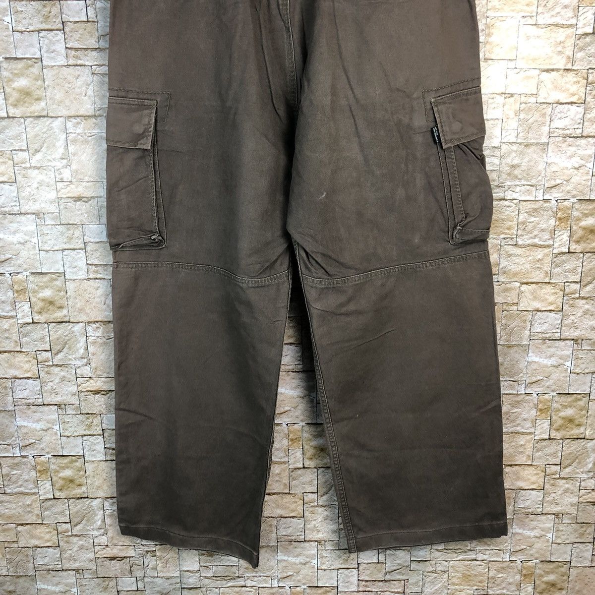 Japanese Brand Even River Brown Cargo Multipocket Pants #A629 Size US 37 - 17 Thumbnail