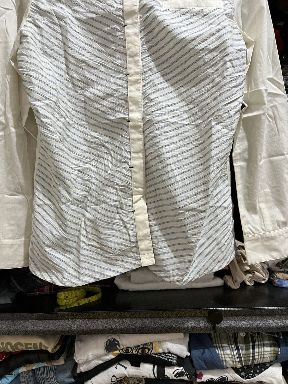 Hiroko Koshino Homme 💸BINDINGOFFER💸Hiroko koshino hybrid shirt Size S / US 4 / IT 40 - 3 Thumbnail