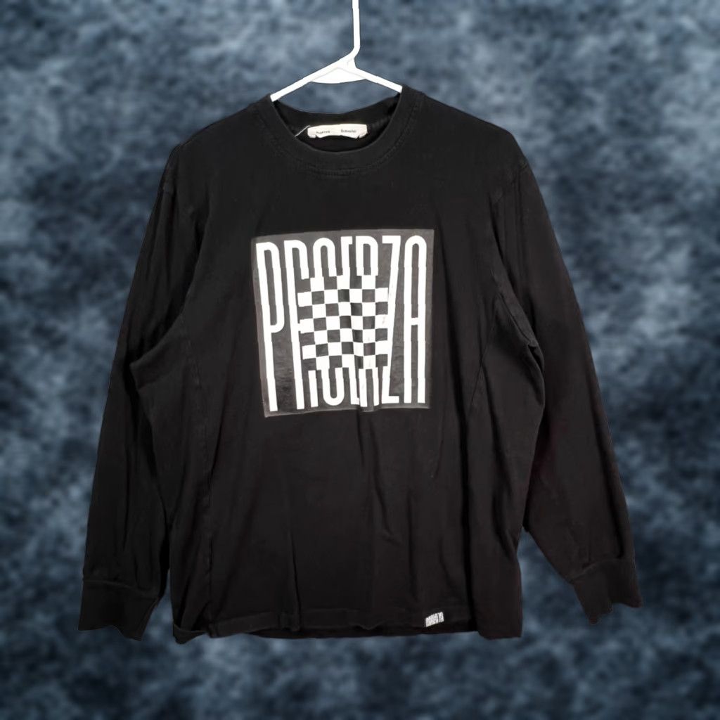 Proenza Schouler Proenza Schouler Mens Size Medium Graphic Long Sleeve T-Shirt Black Size M / US 6-8 / IT 42-44 - 1 Thumbnail