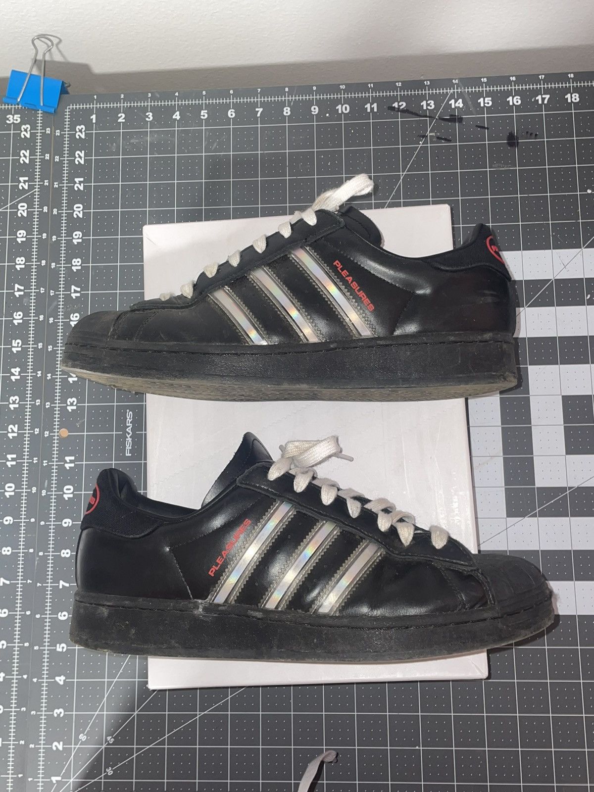 Adidas  Pleasures Adidas x Pleasures Superstar | Grailed