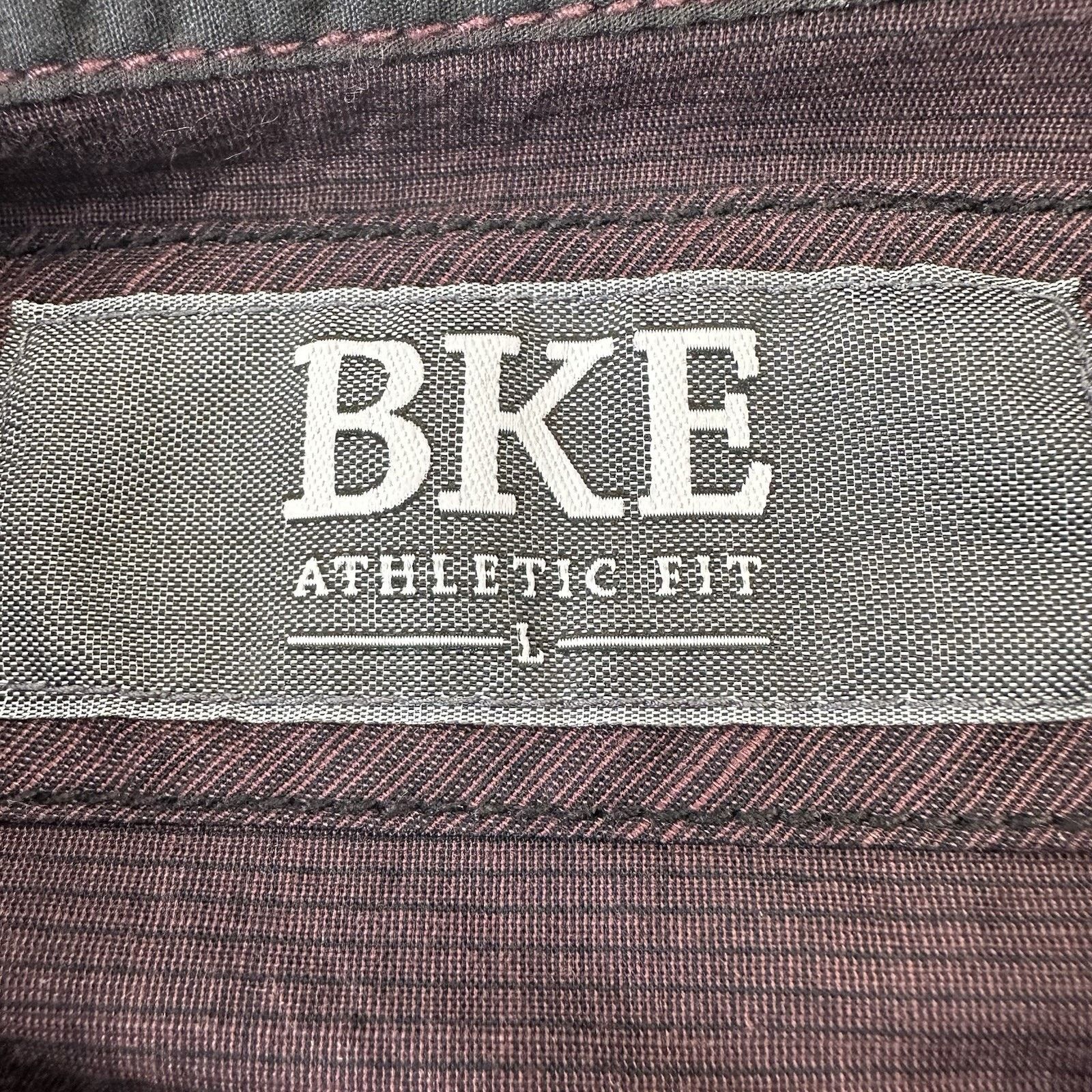 BKE BKE Shirt Men Sz L Button Down Athletic Fit Long Sleeve EUC Size US L / EU 52-54 / 3 - 10 Thumbnail