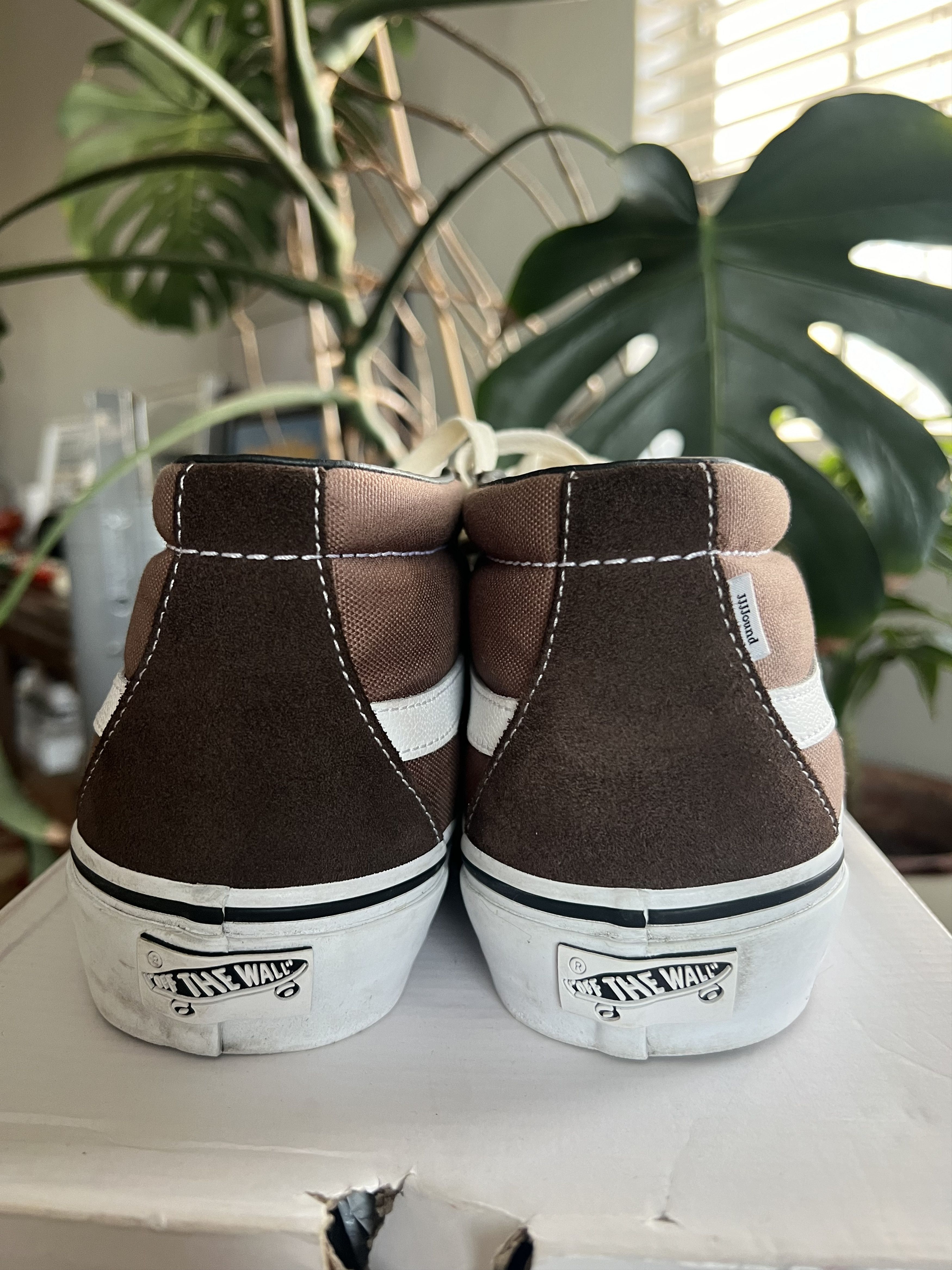 JJJJound × Vans JJJJound x Sk8-Mid VLT LX 'Brown' Size US 9.5 / EU 42-43 - 3 Thumbnail