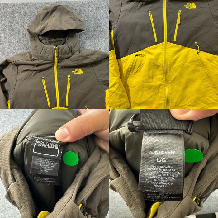 The North Face The North Face Apex Elevation Jacket Mens Large Yellow ...