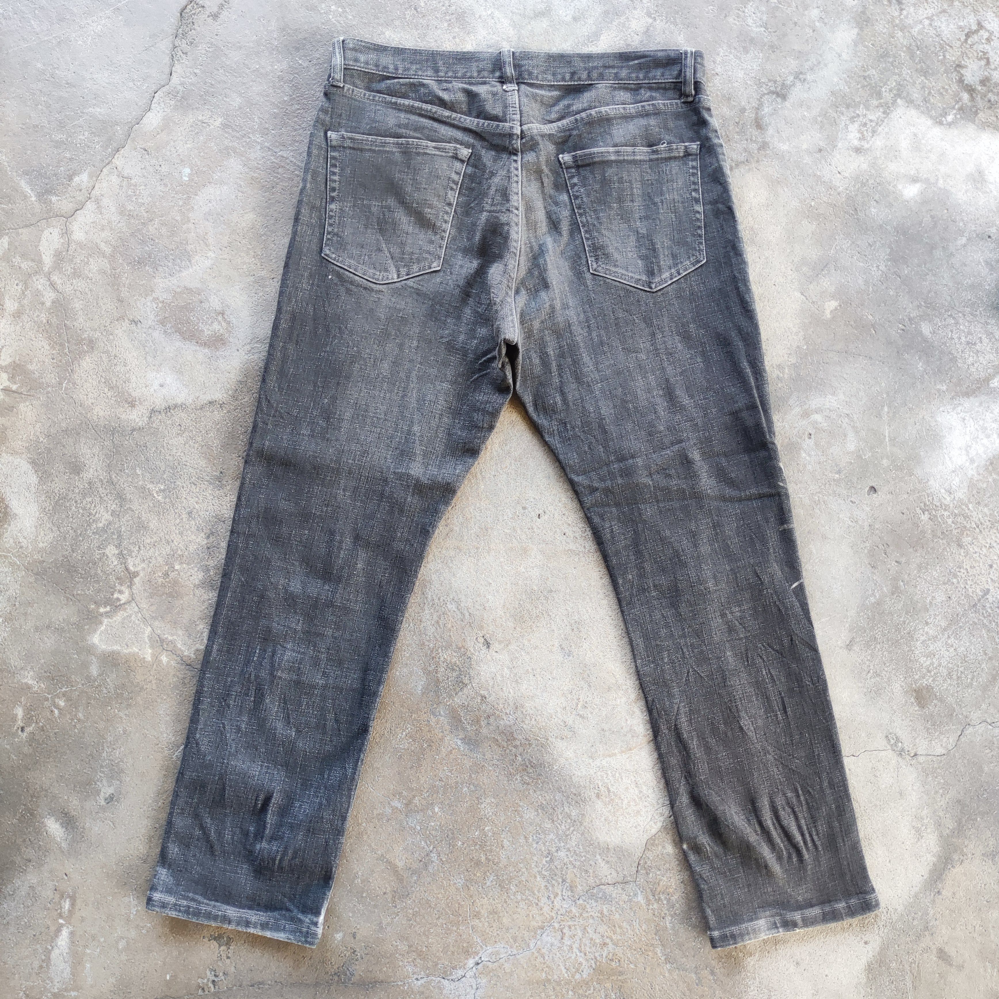 Vintage Topvalu Brand Jeans Ripped Faded Pants