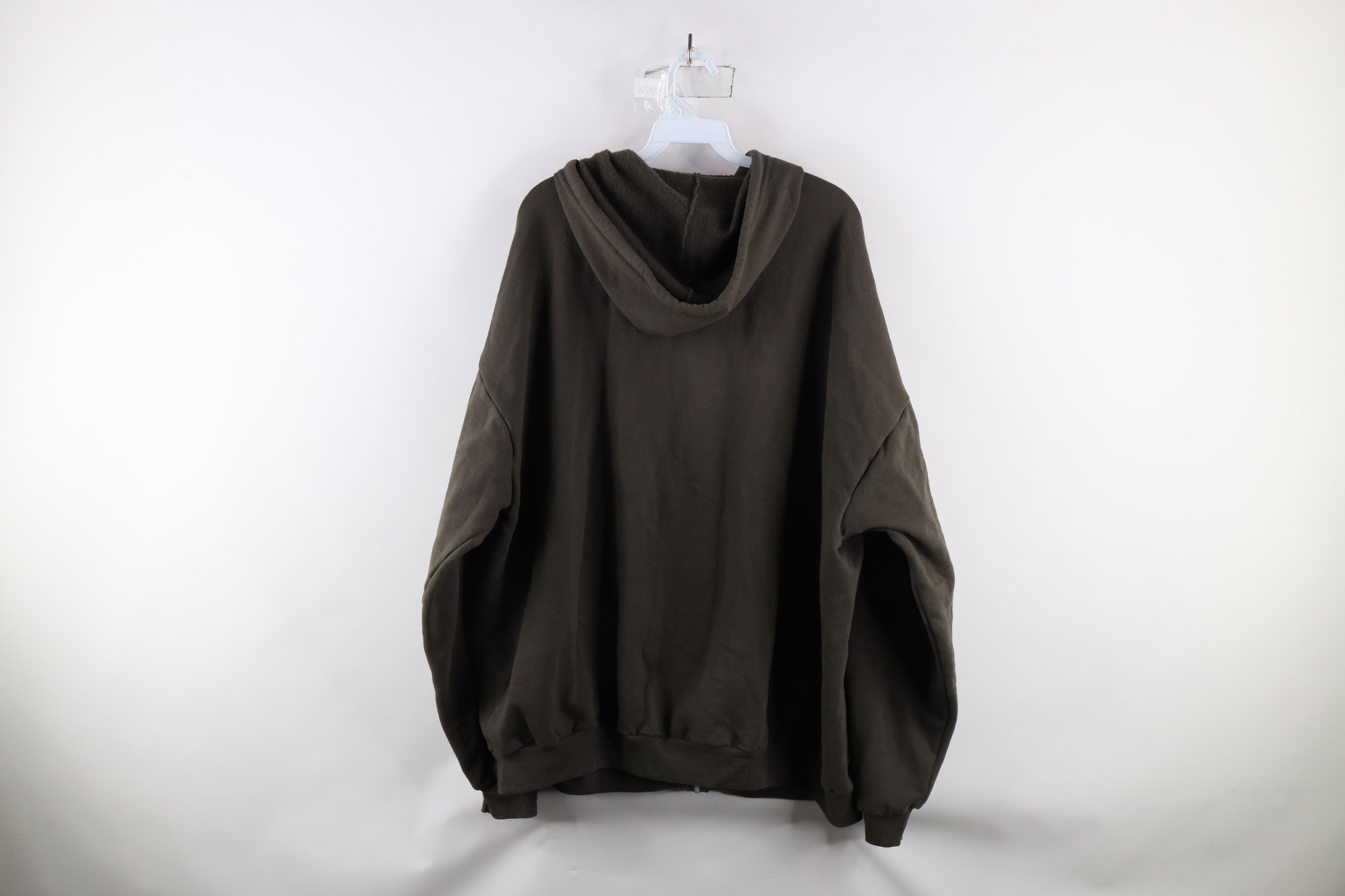 Vintage Vintage 90s Streetwear Full Zip Hoodie Sweatshirt Green Size US XXL / EU 58 / 5 - 8 Thumbnail