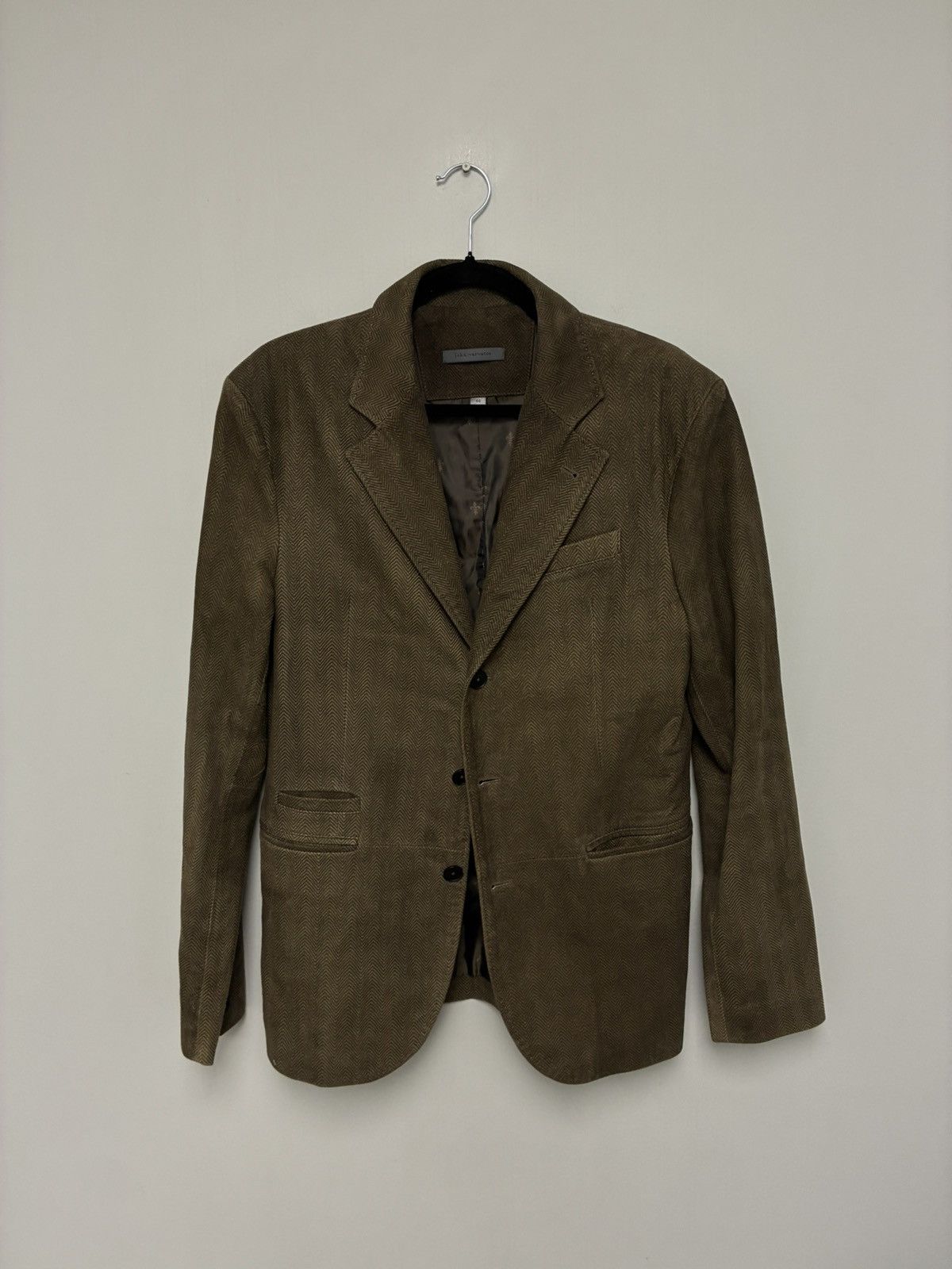 John Varvatos Rind Textured Leather Jacket Size EU 48 USA 38 Size US M / EU 48-50 / 2 - 7 Thumbnail