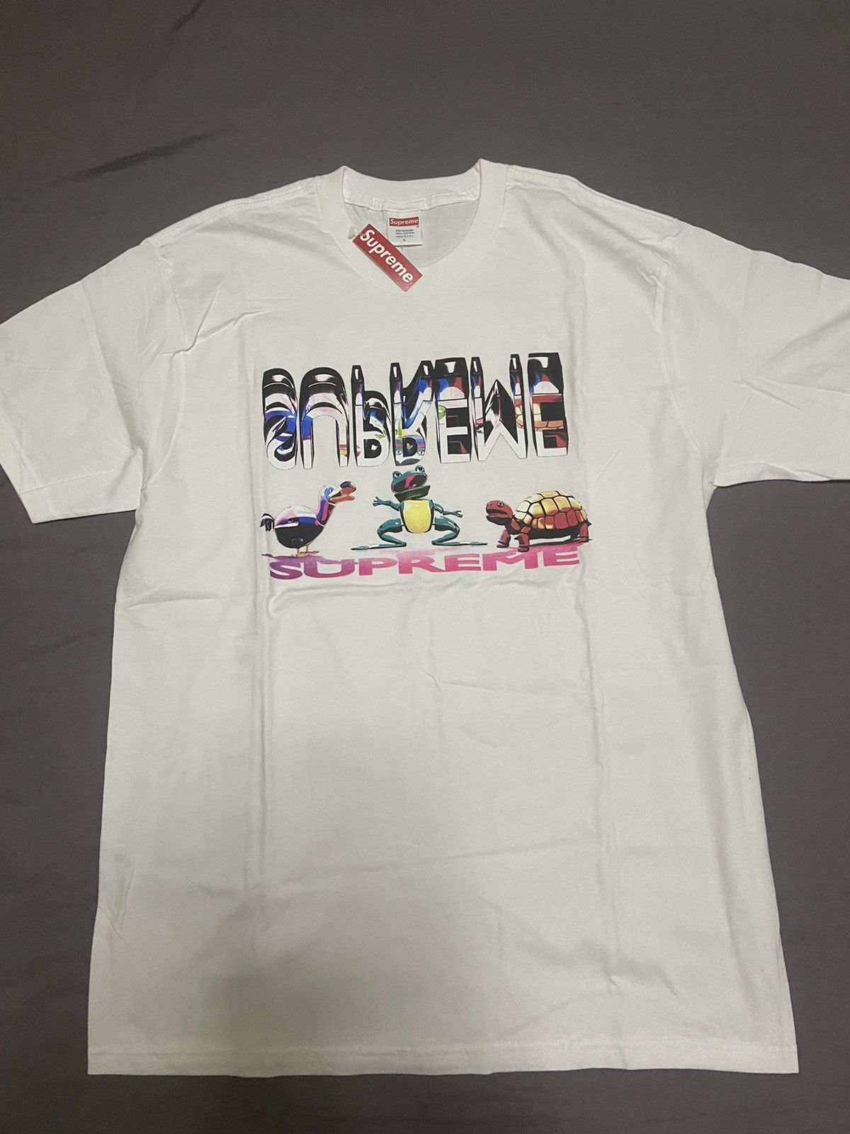 Supreme Supreme fw17 animals tee dswt Size US L / EU 52-54 / 3 - 1 Thumbnail