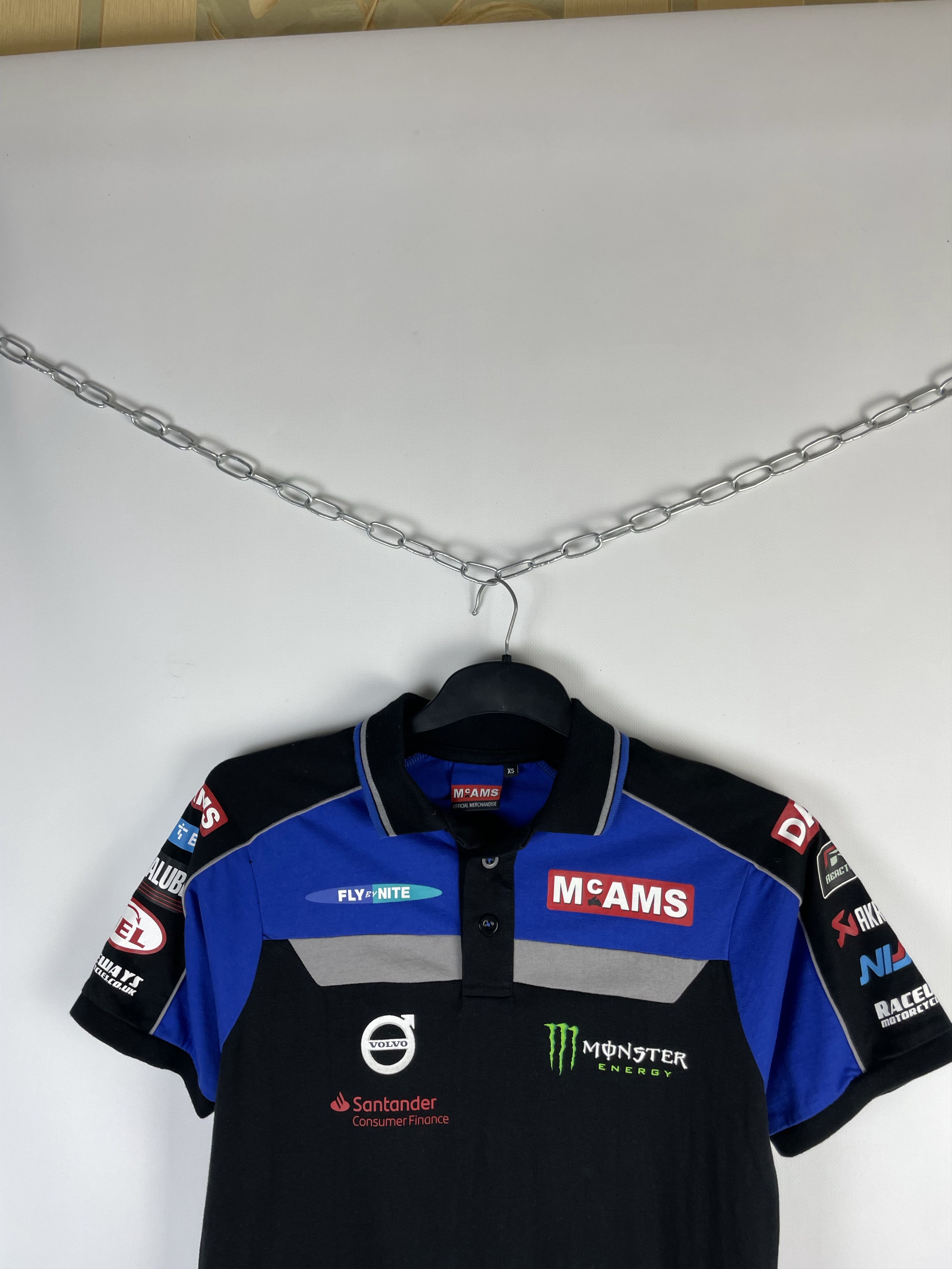 Other McAMS Monster Energy Yamaha Racing BSB Official Team Polo Size US XS / EU 42 / 0 - 3 Thumbnail