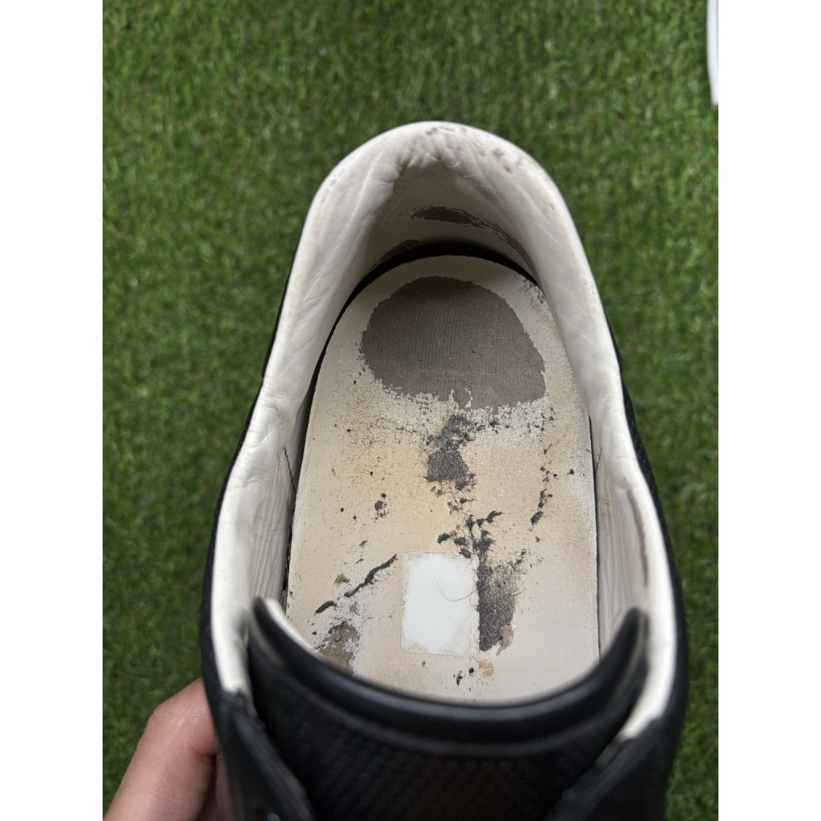 Gucci Gucci Ace GG ' Black ' | GOOD CONDITION! Size US 10 / EU 43 - 6 Thumbnail