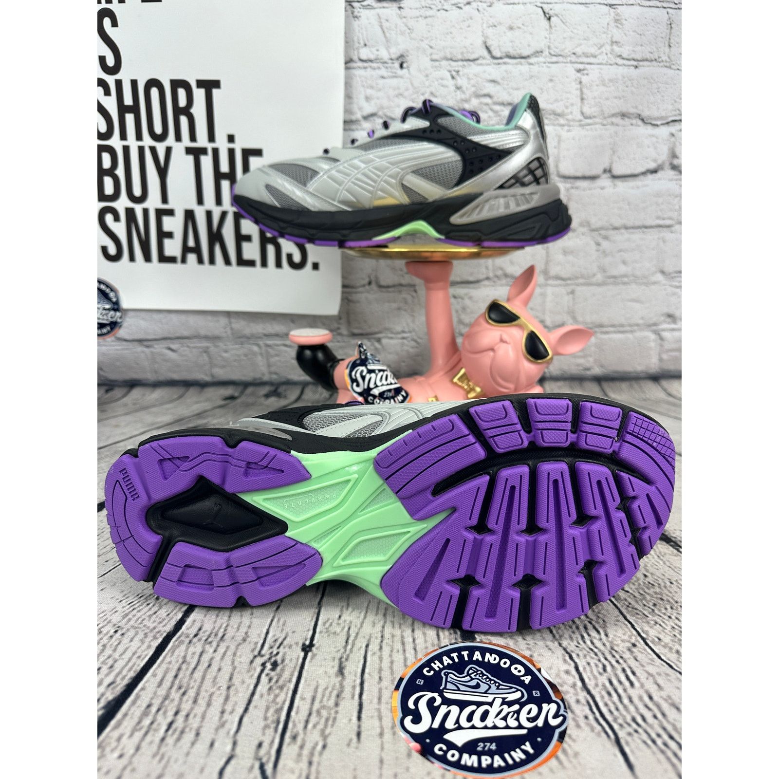 Reebok Reebok Velophasis Sprint2K Running Shoes Men 9.5 Stormy Gray Size US 9.5 / EU 42-43 - 7 Thumbnail