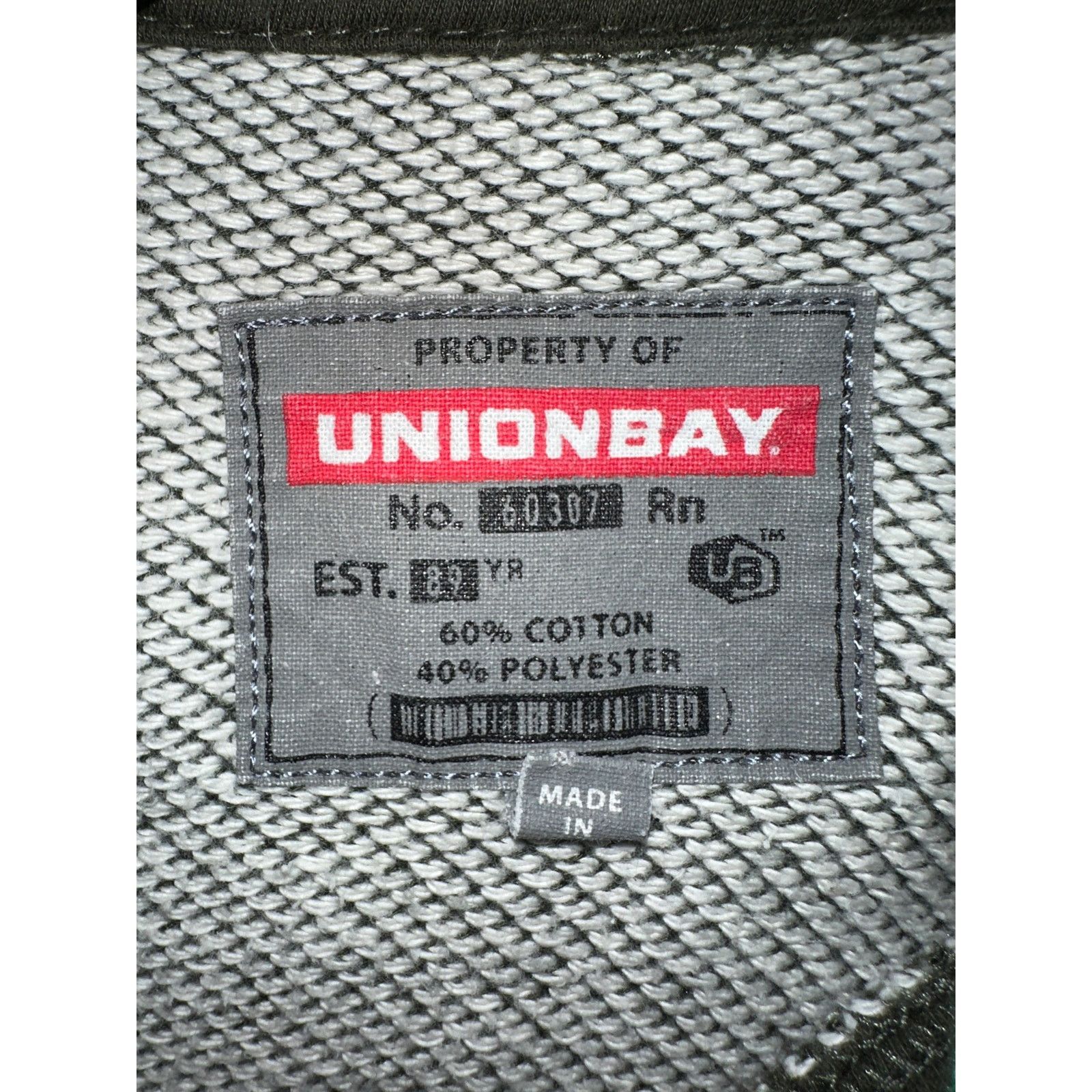 UNIONBAY Unionbay Long Sleeve Zip Up Lightweight Cotton Blend Jacket Size US M / EU 48-50 / 2 - 15 Thumbnail