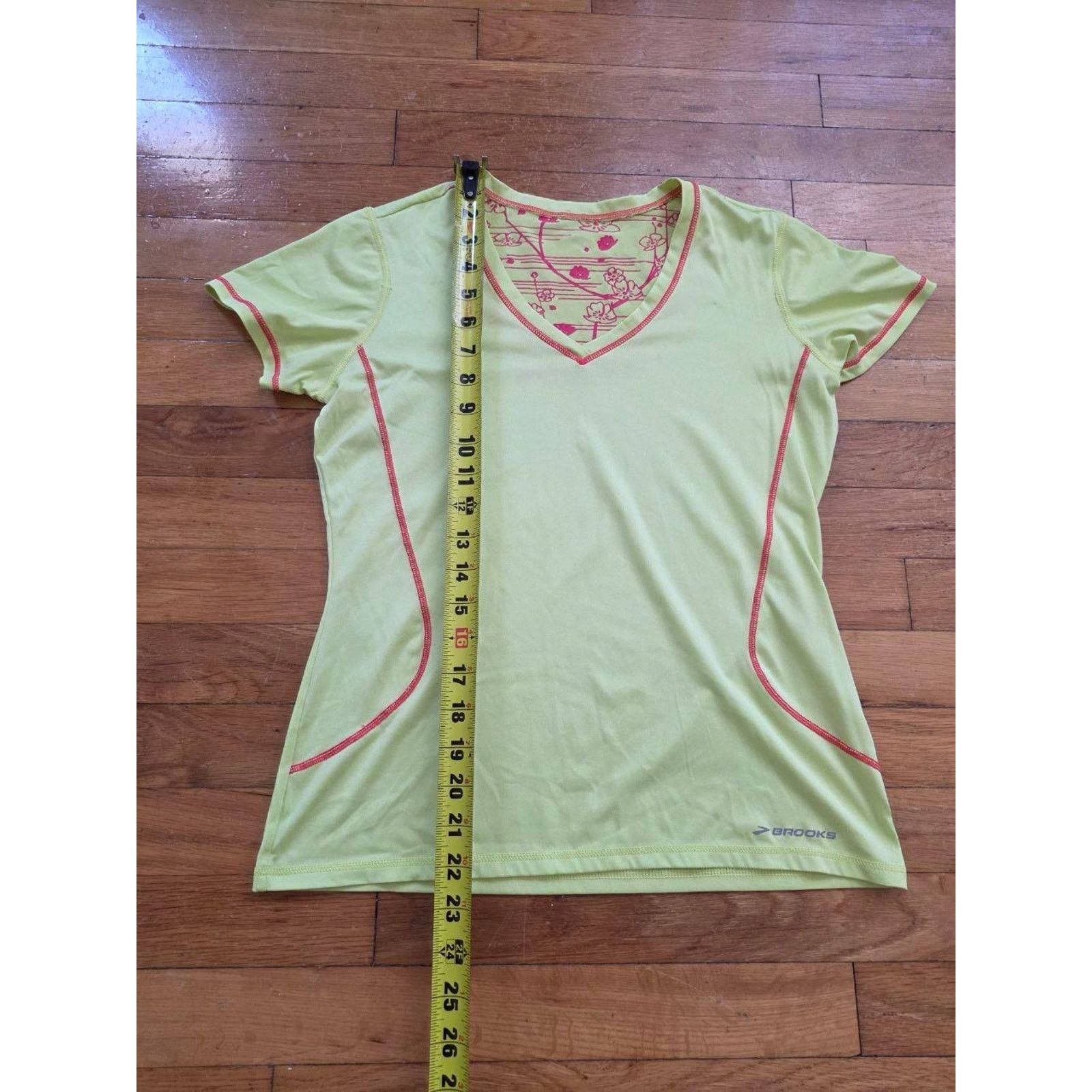 Brooks Brooks Short T-Shirt Womens Bright Yellow Small A001251 Size S / US 4 / IT 40 - 2 Thumbnail