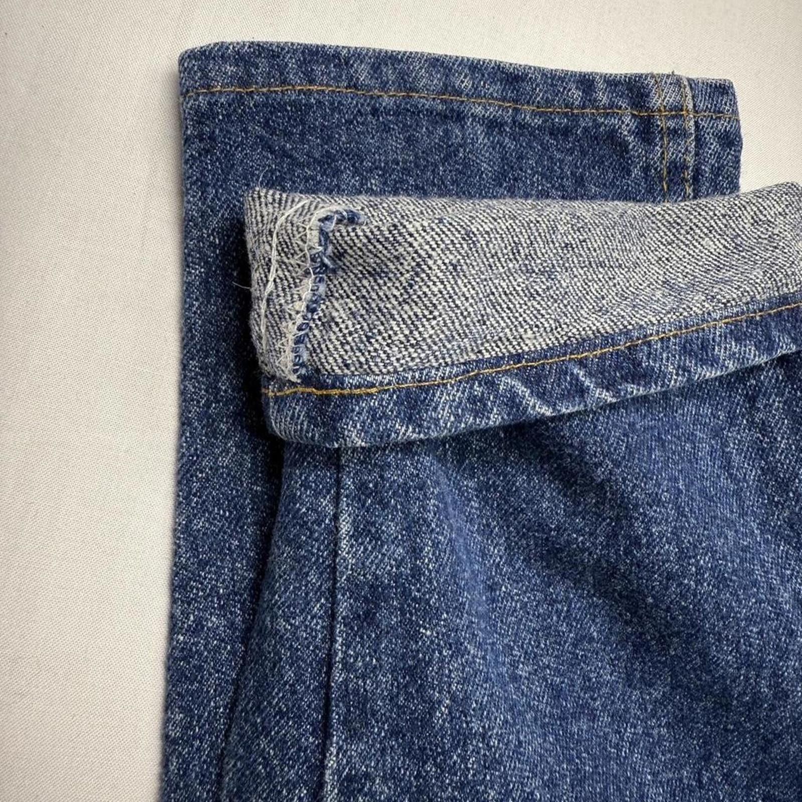 Other 1930s raw denim trousers, talon zipper, snap buttons Size 16 Size 38" / US 16 / IT 52 - 3 Thumbnail